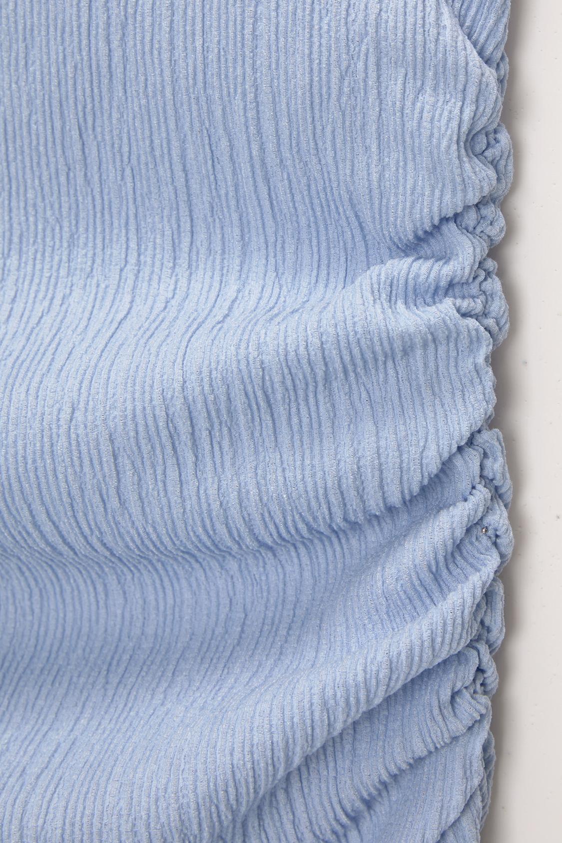 Long rustic gathered dress - pull&bear 