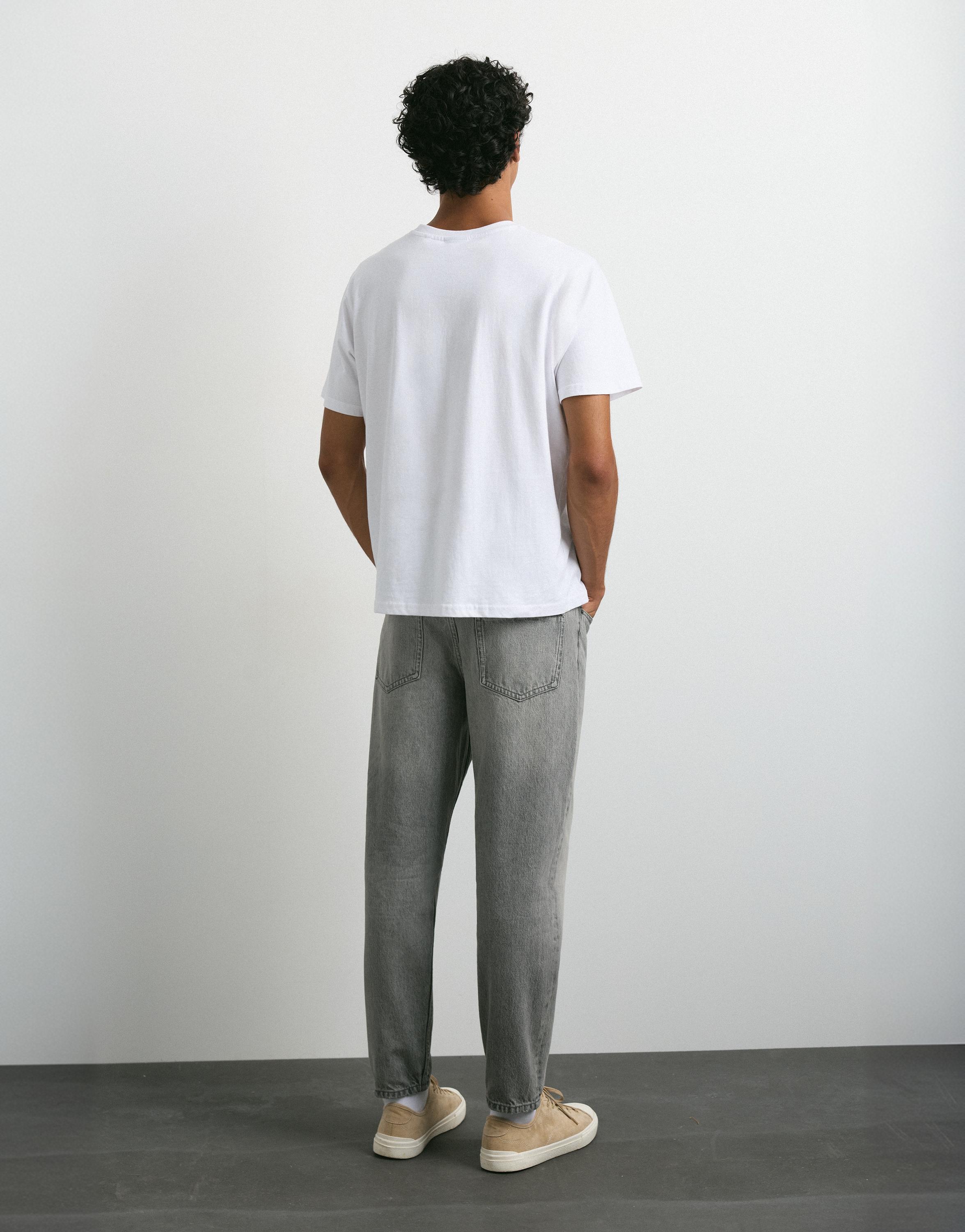 Standard jeans — Pale grey