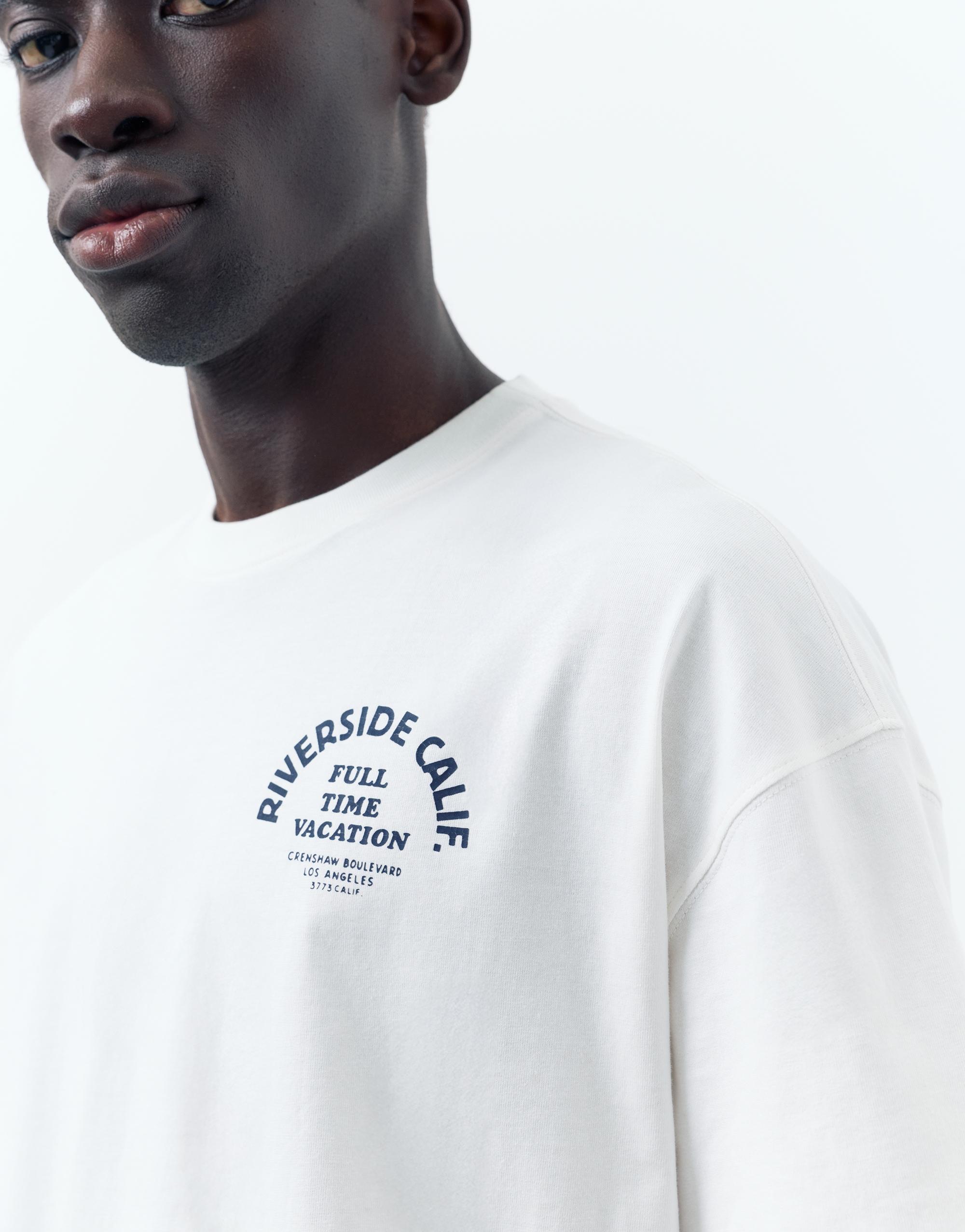 Kısa kollu grafikli tişört - Görsel 14