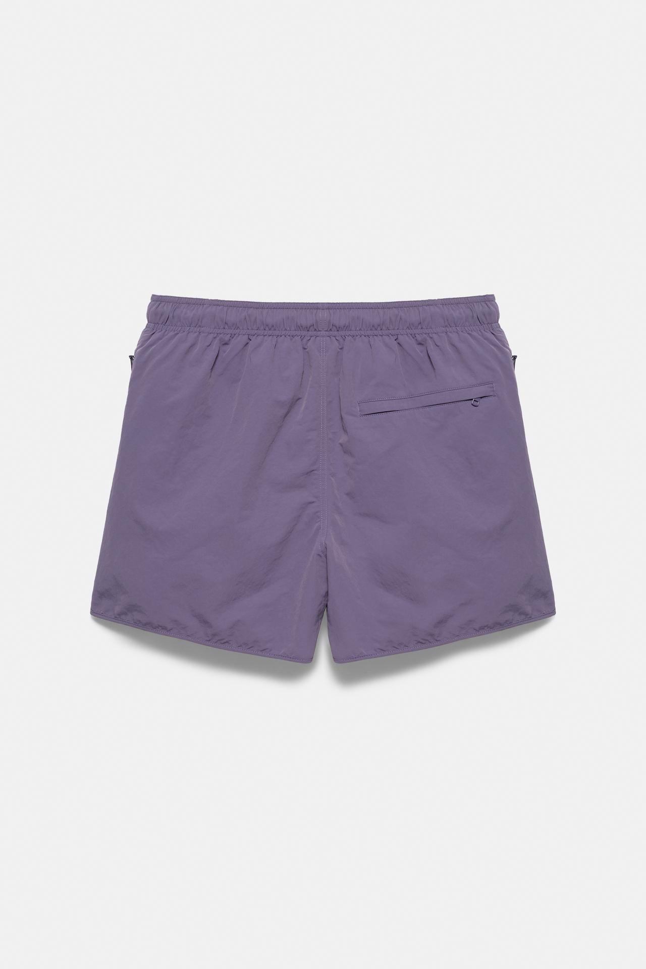 STWD technical Bermuda shorts — Water blue