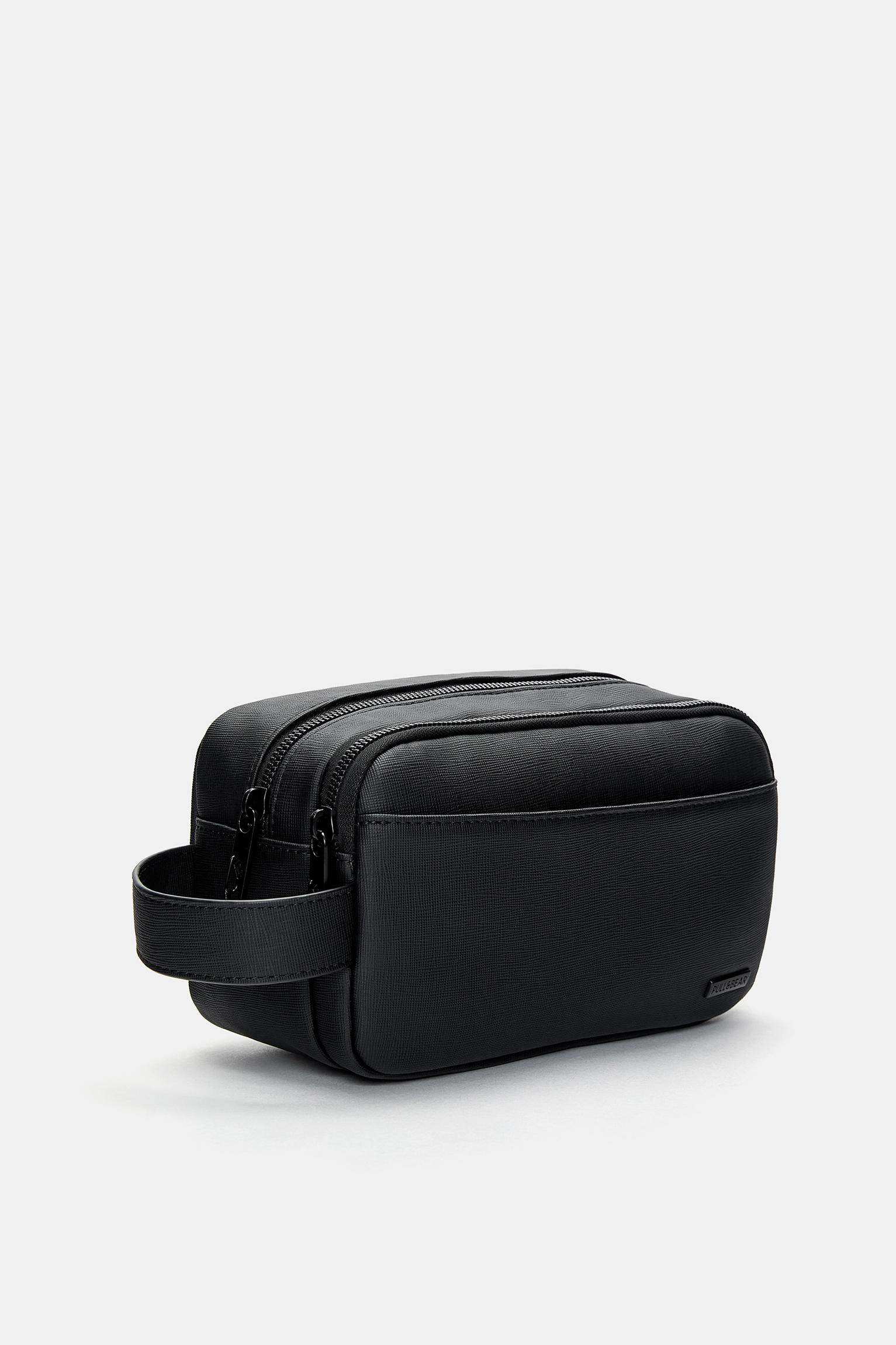 Saplı makyaj çantası - Görsel 15