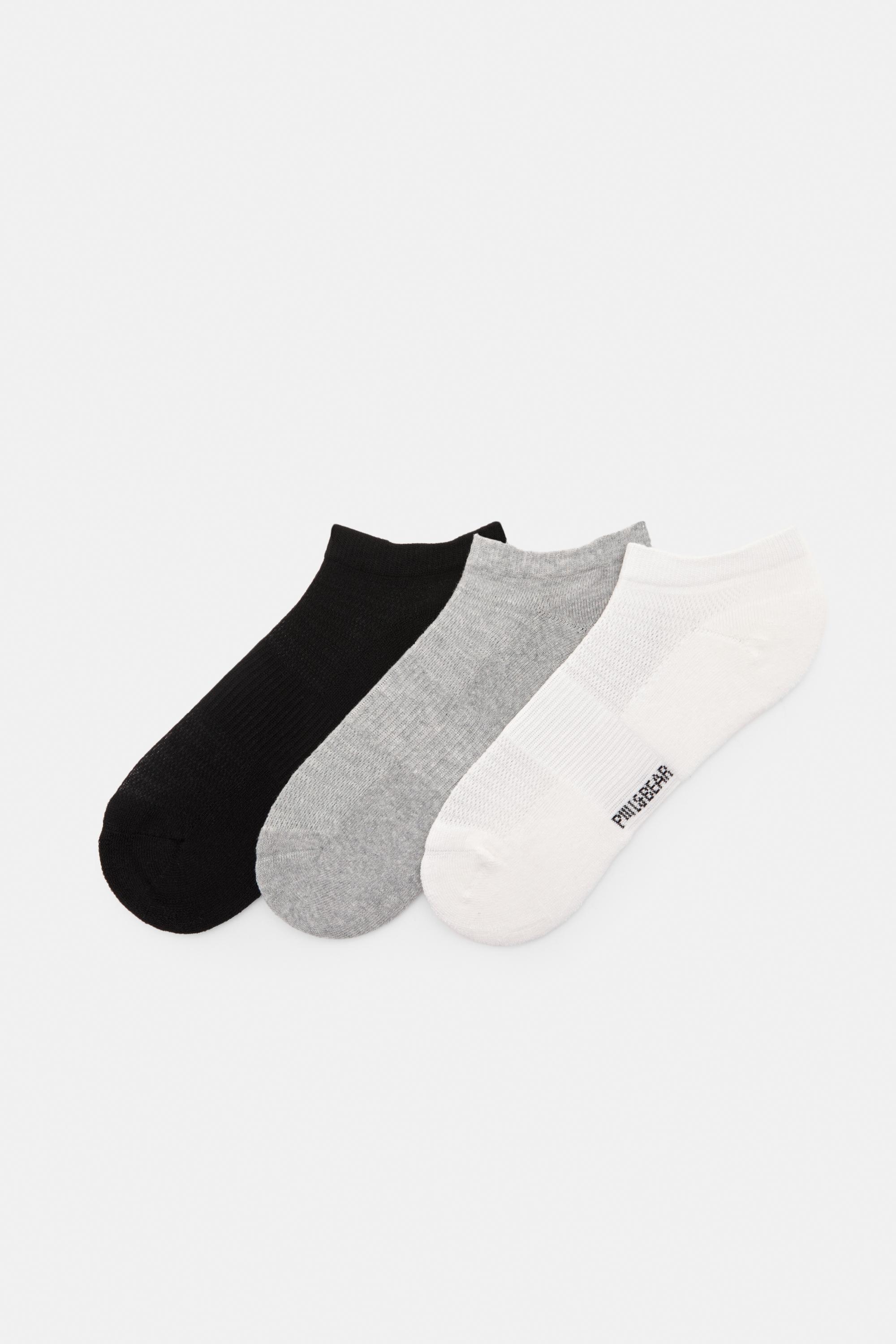 3er-Pack Niedrige Socken