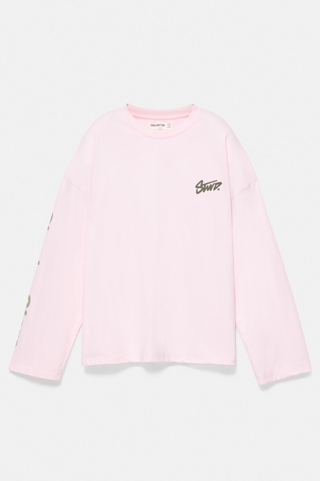 STWD graphic T-shirt — Pink