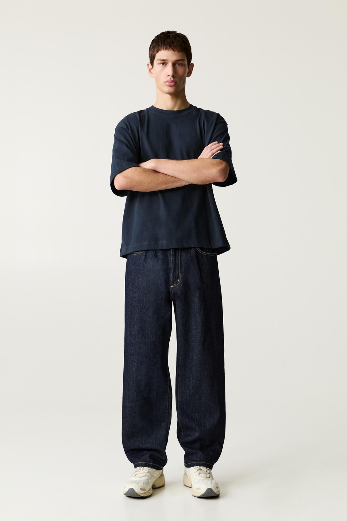 Jeans Tienda Online Pull And Bear Hombre Jeans Loose Fit PULL&BEAR