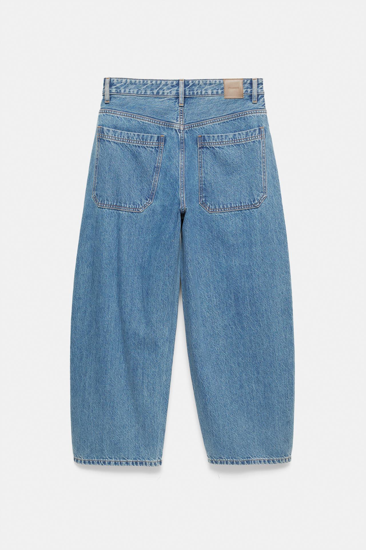 Barrel jeans — Dark blue