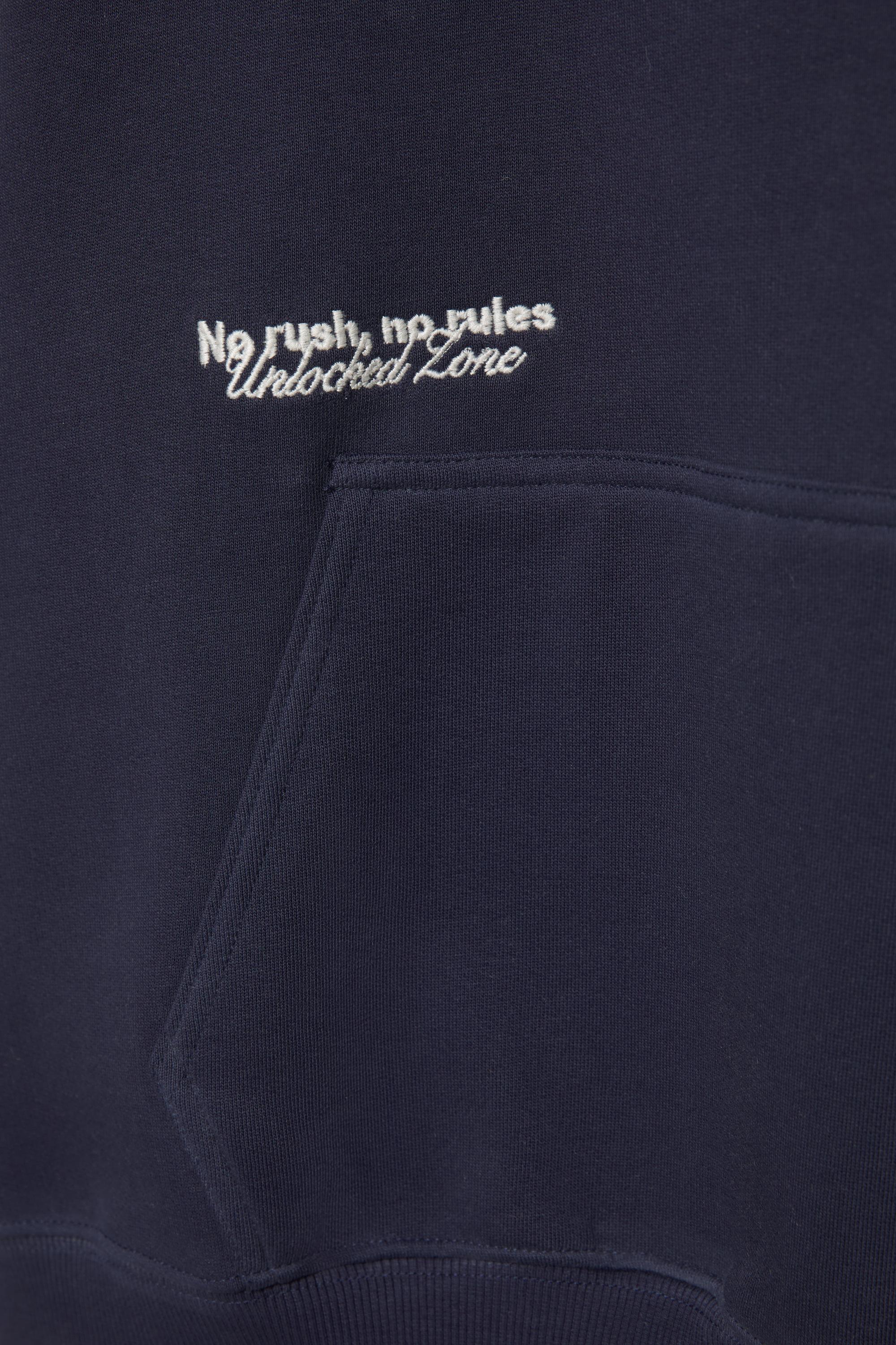 Hoodie with embroidered graphic