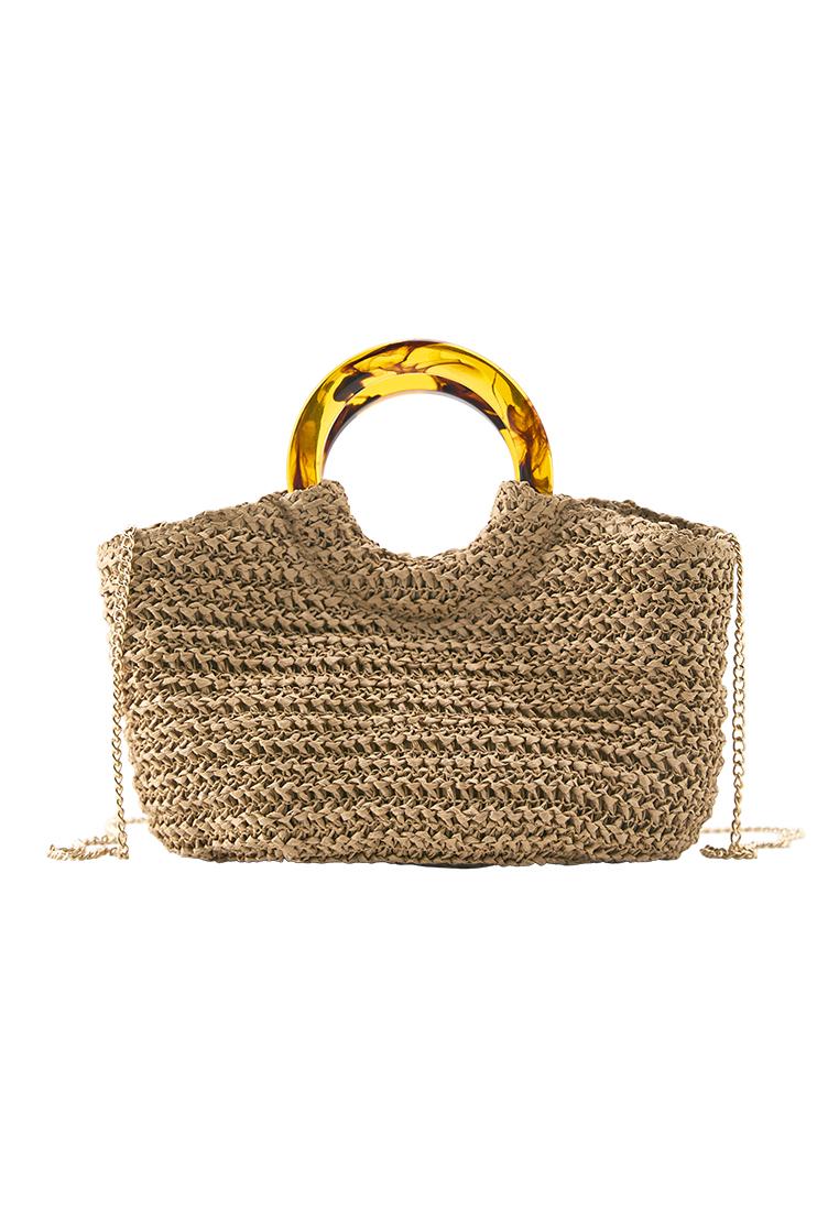 Woven bag — Beige