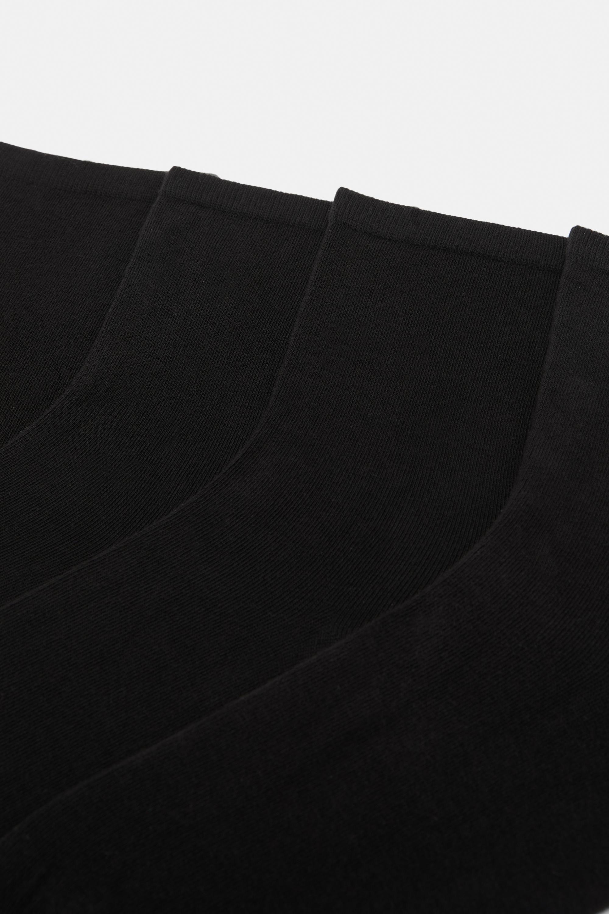 4'lü ince siyah çorap paketi