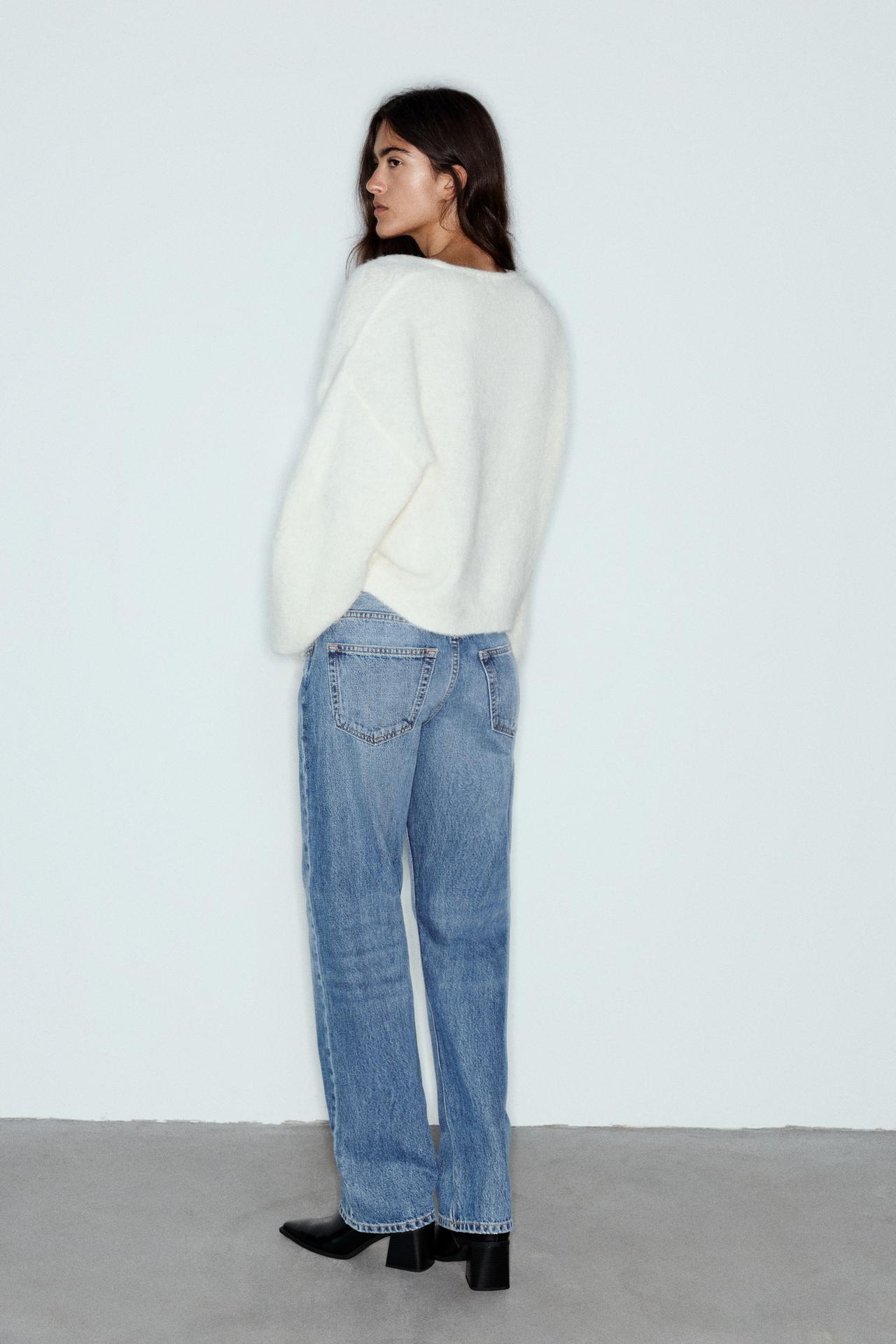 Straight jeans — Dark blue