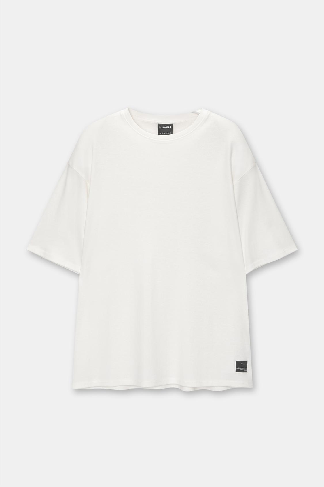 T-Shirt aus Interlock - PULL&BEAR