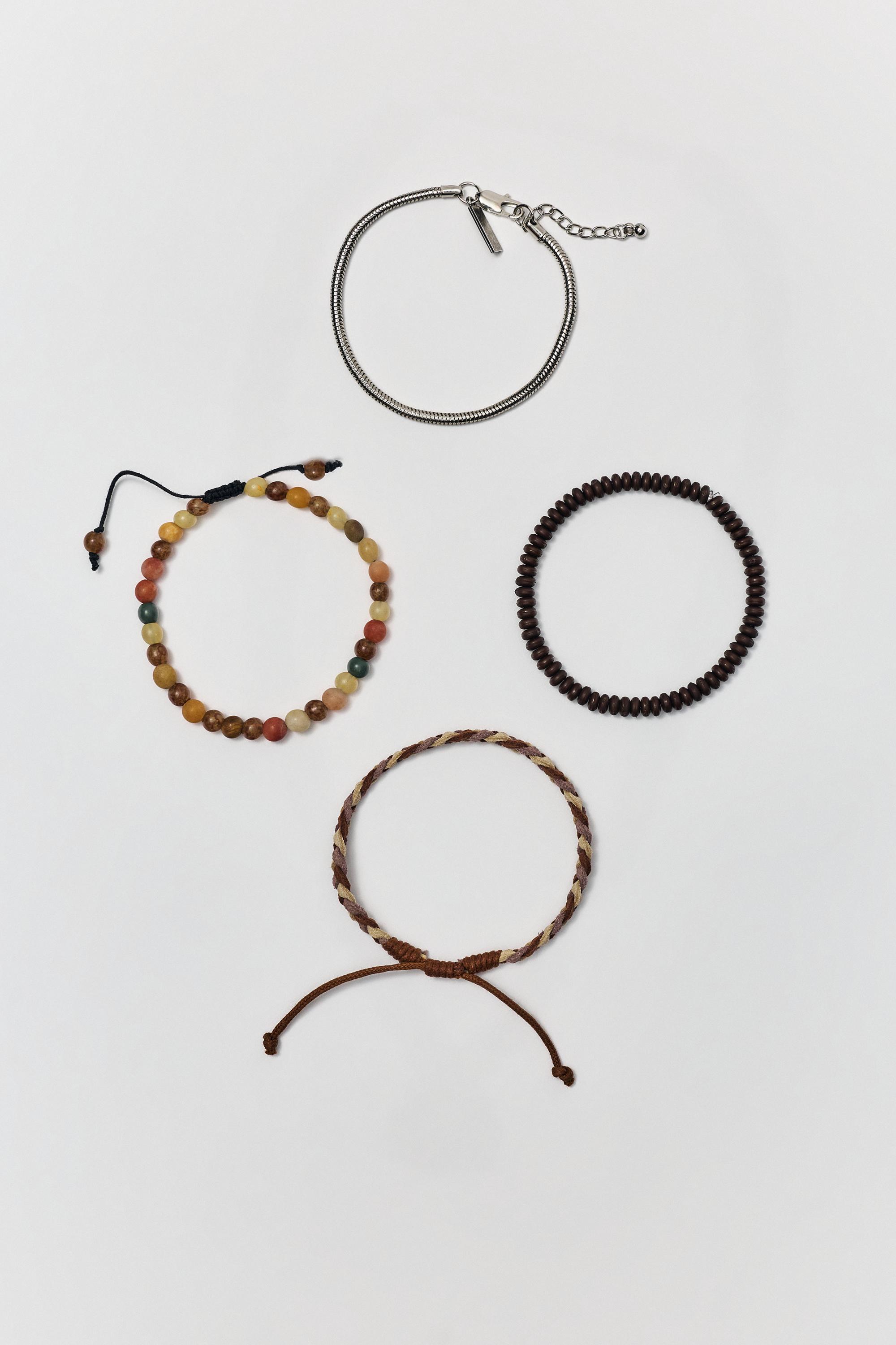 4-pack of beaded bracelets — Others
