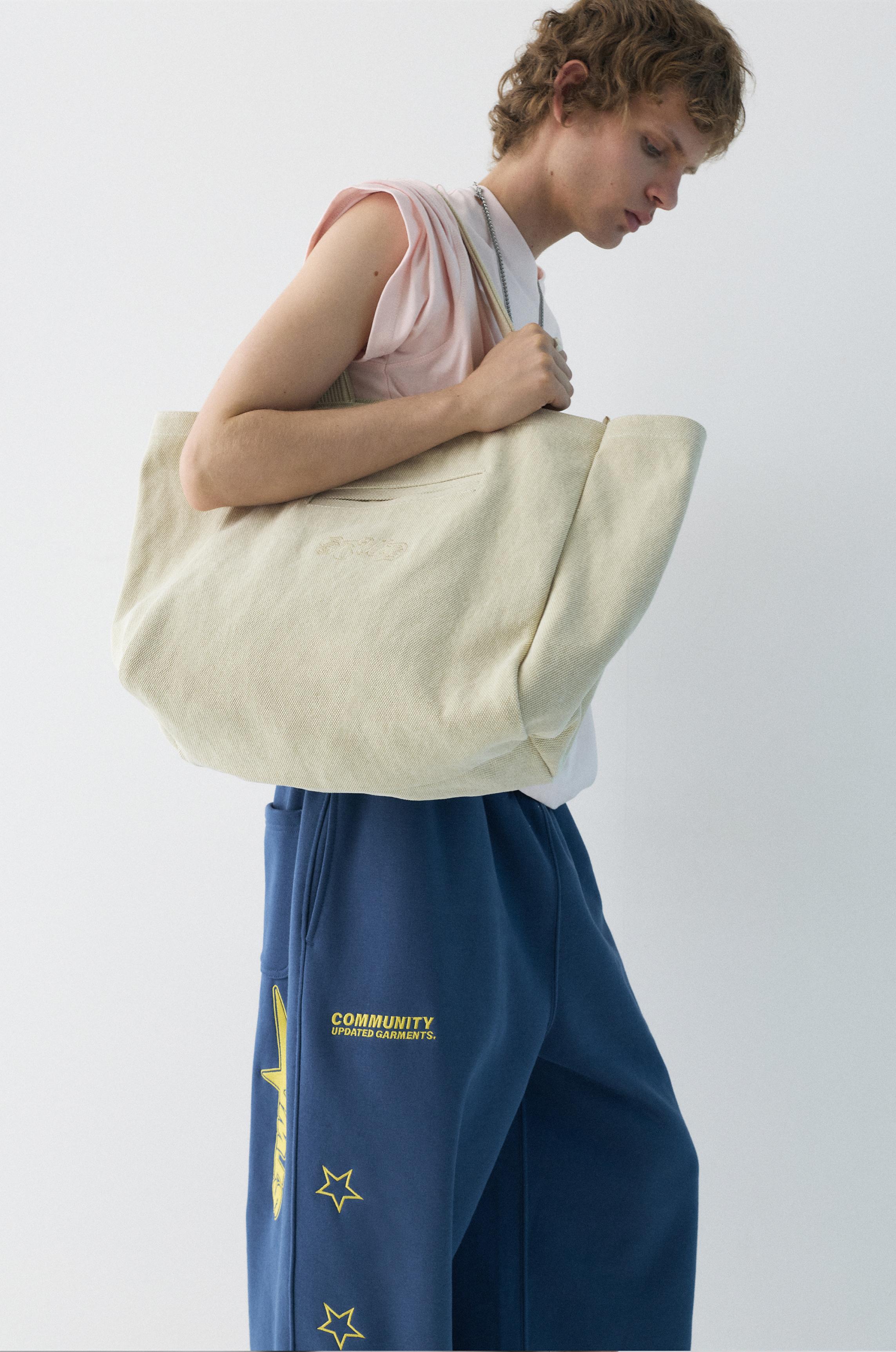 STWD kanvas tote çanta - Görsel 34