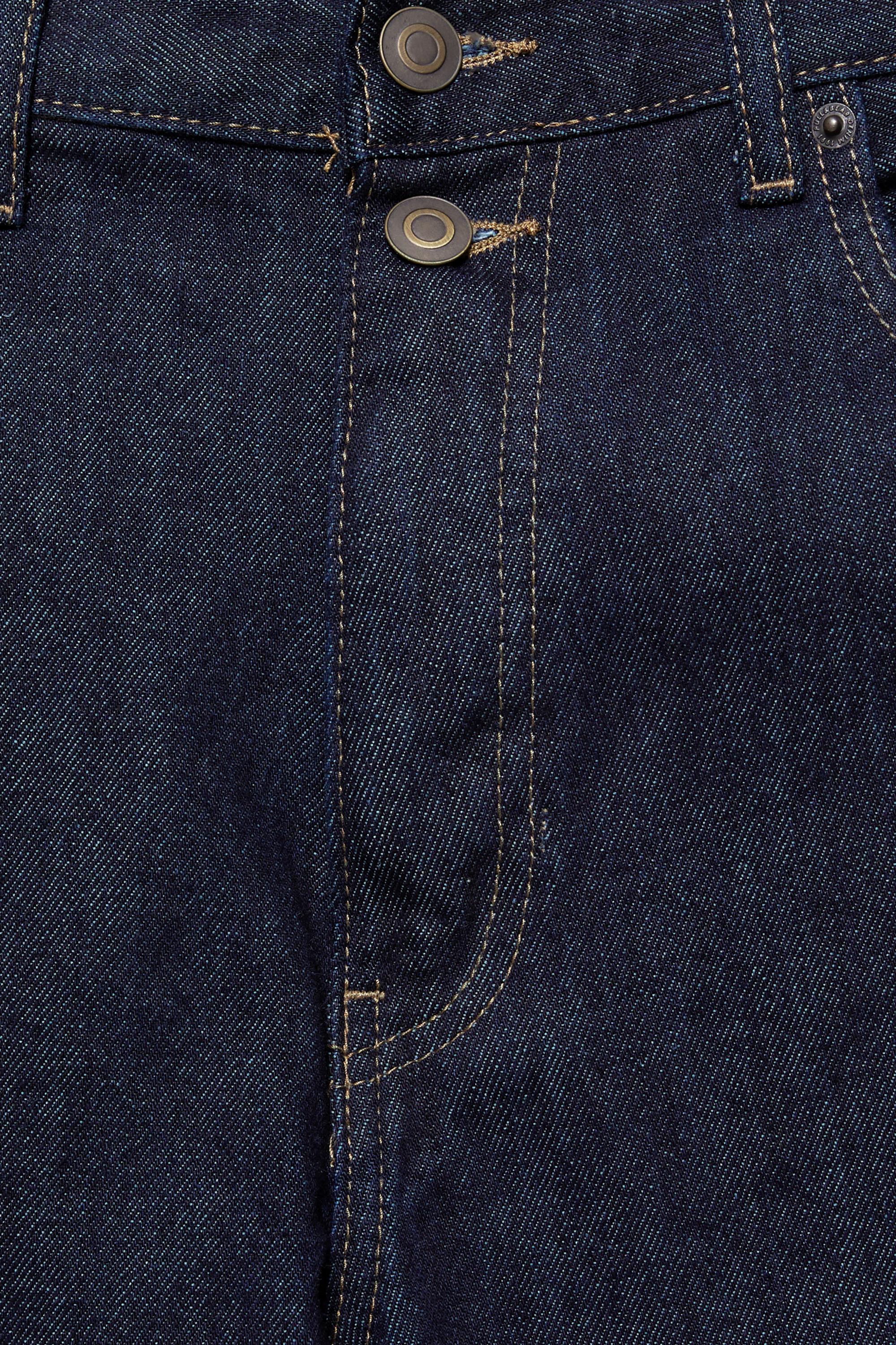 Pull&Bear Kareli paça devetli jean görsel 6