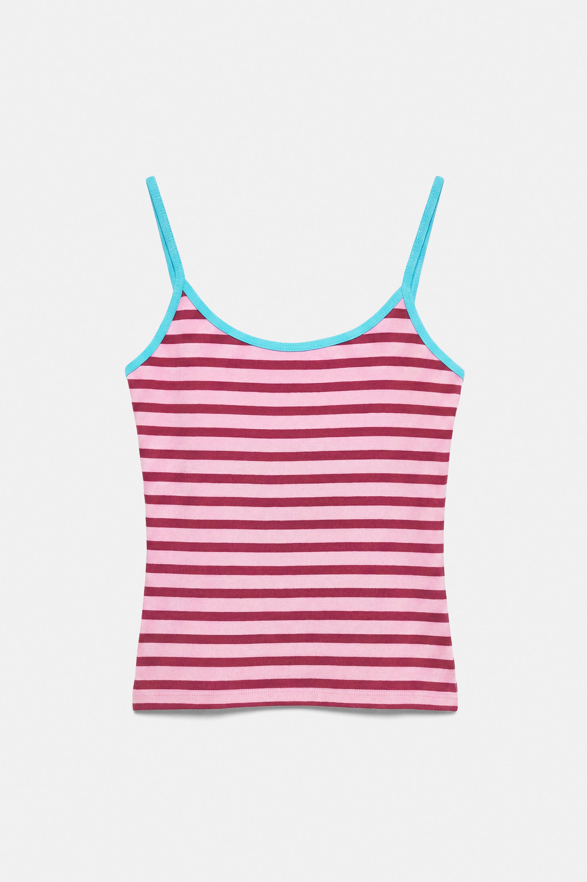 Thin strap top — Pink