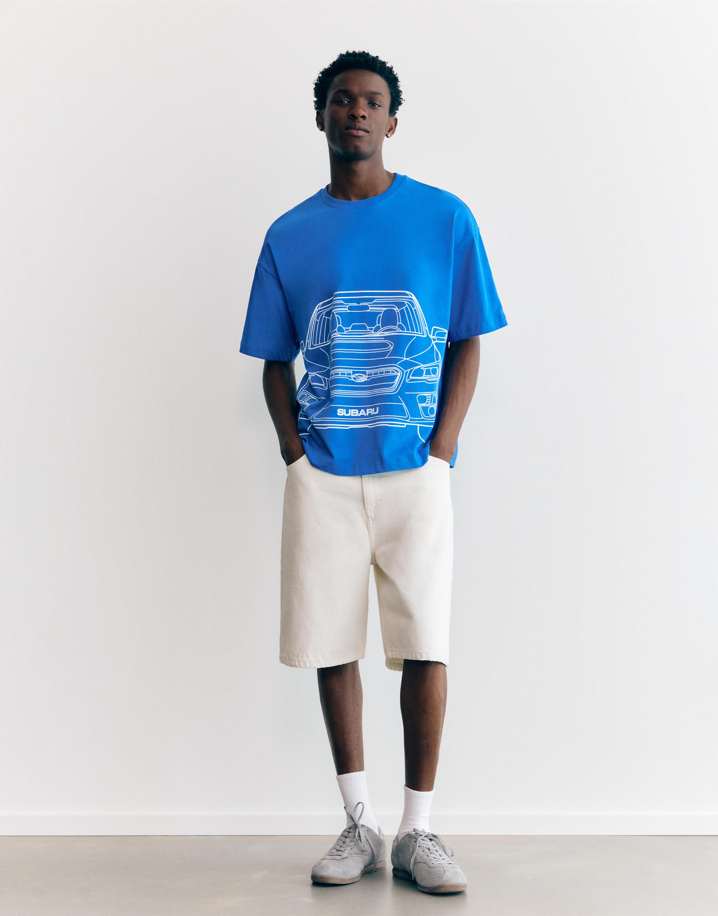 Mavi Subaru t-shirt - Görsel 9
