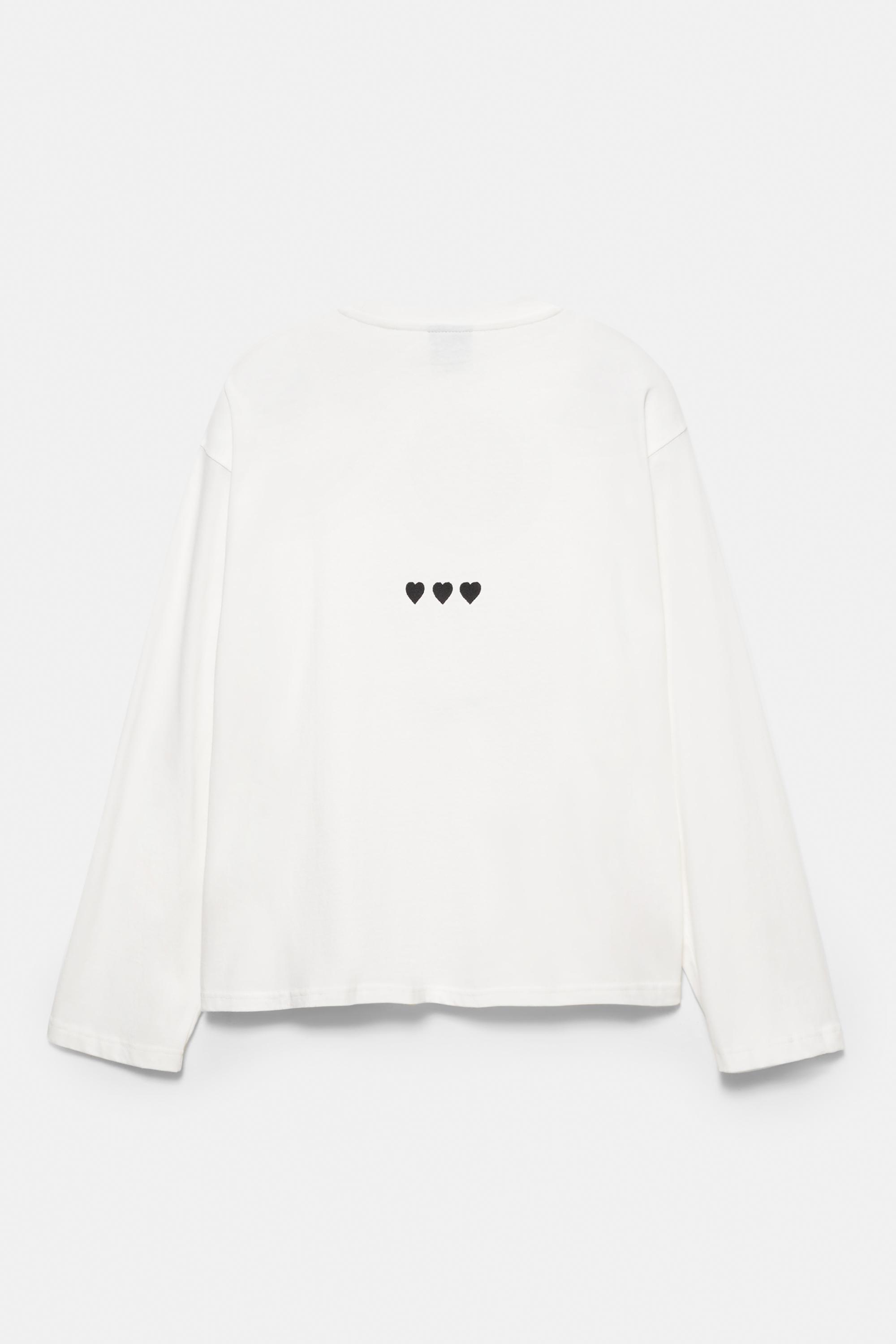 Kedi grafik baskılı t-shirt - Görsel 3