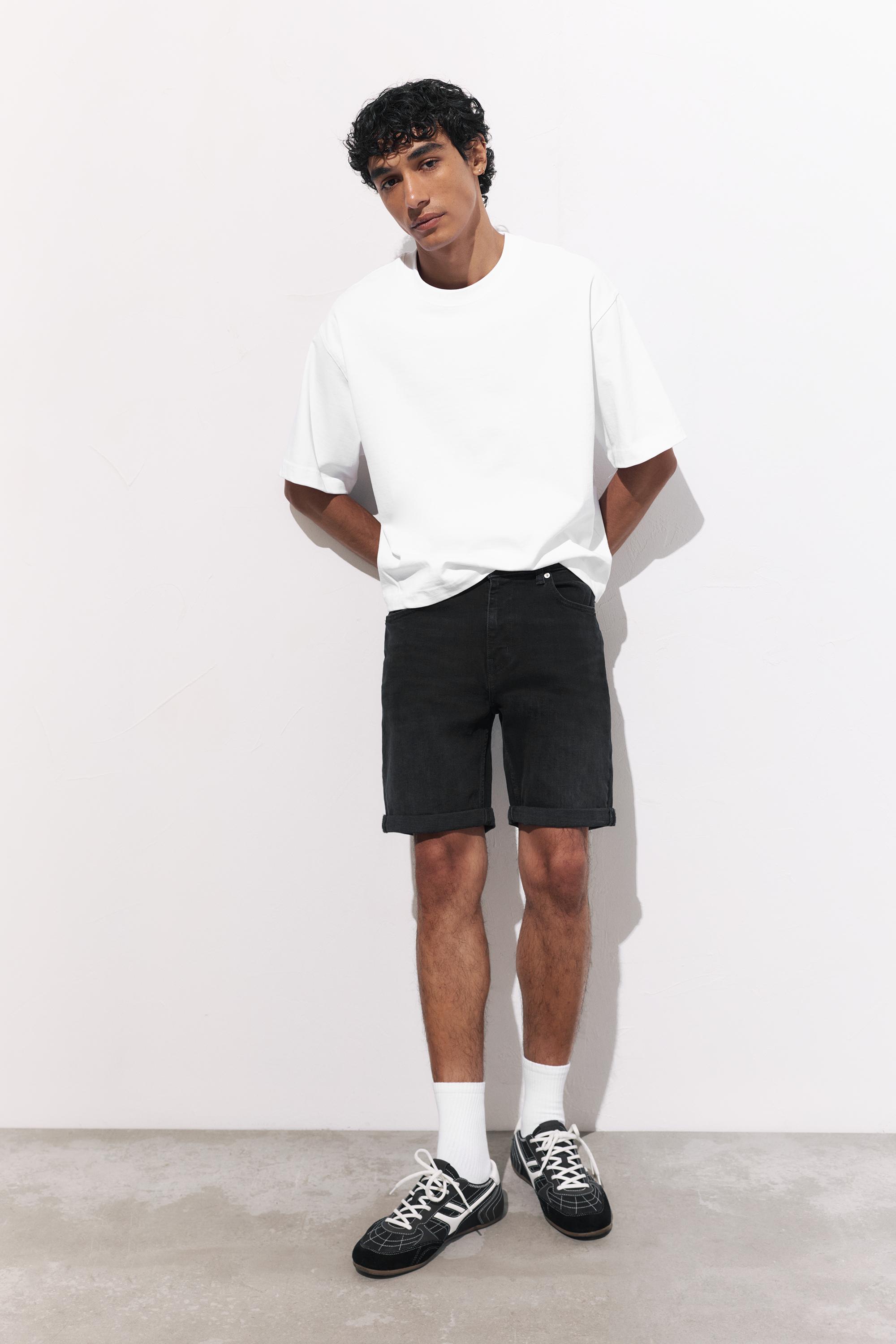 Bermuda Jeans Slim Basic