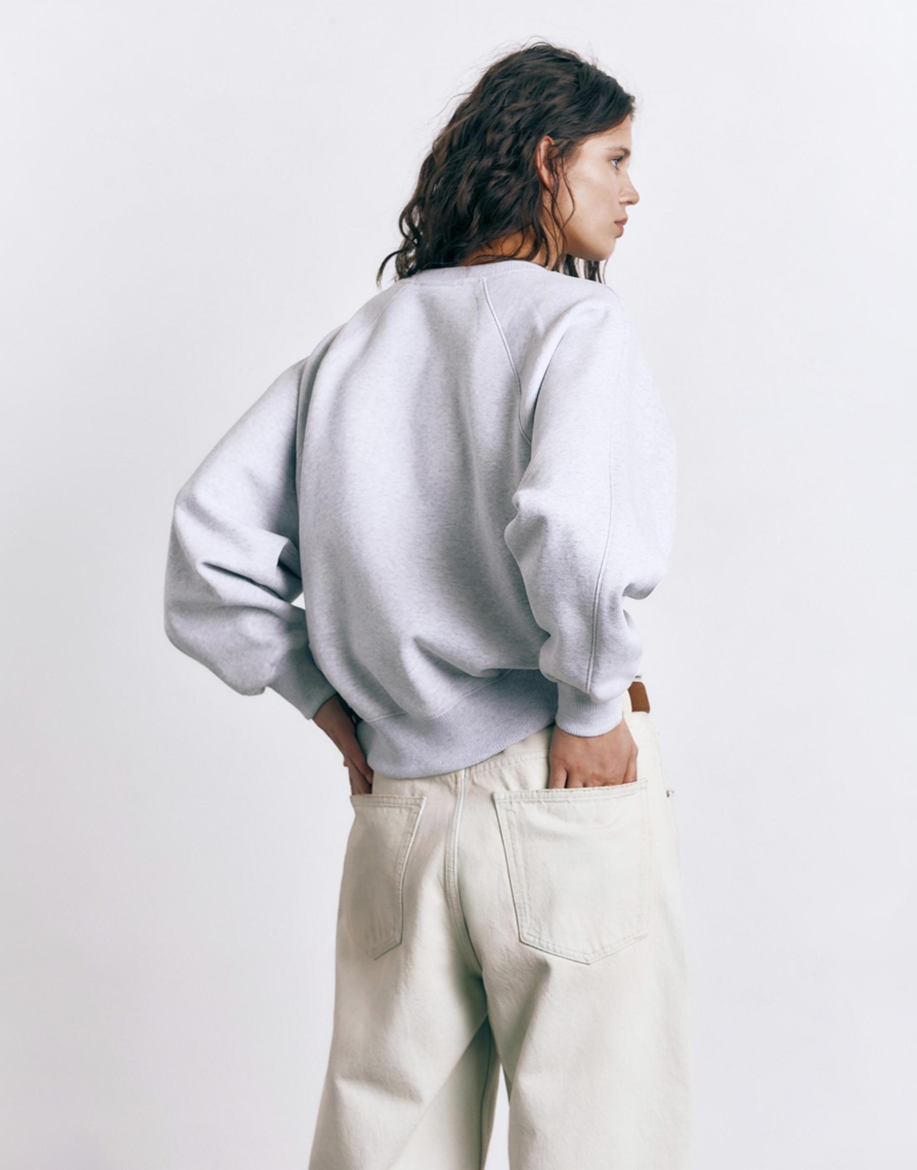 Oversize polar sweatshirt - Görsel 8