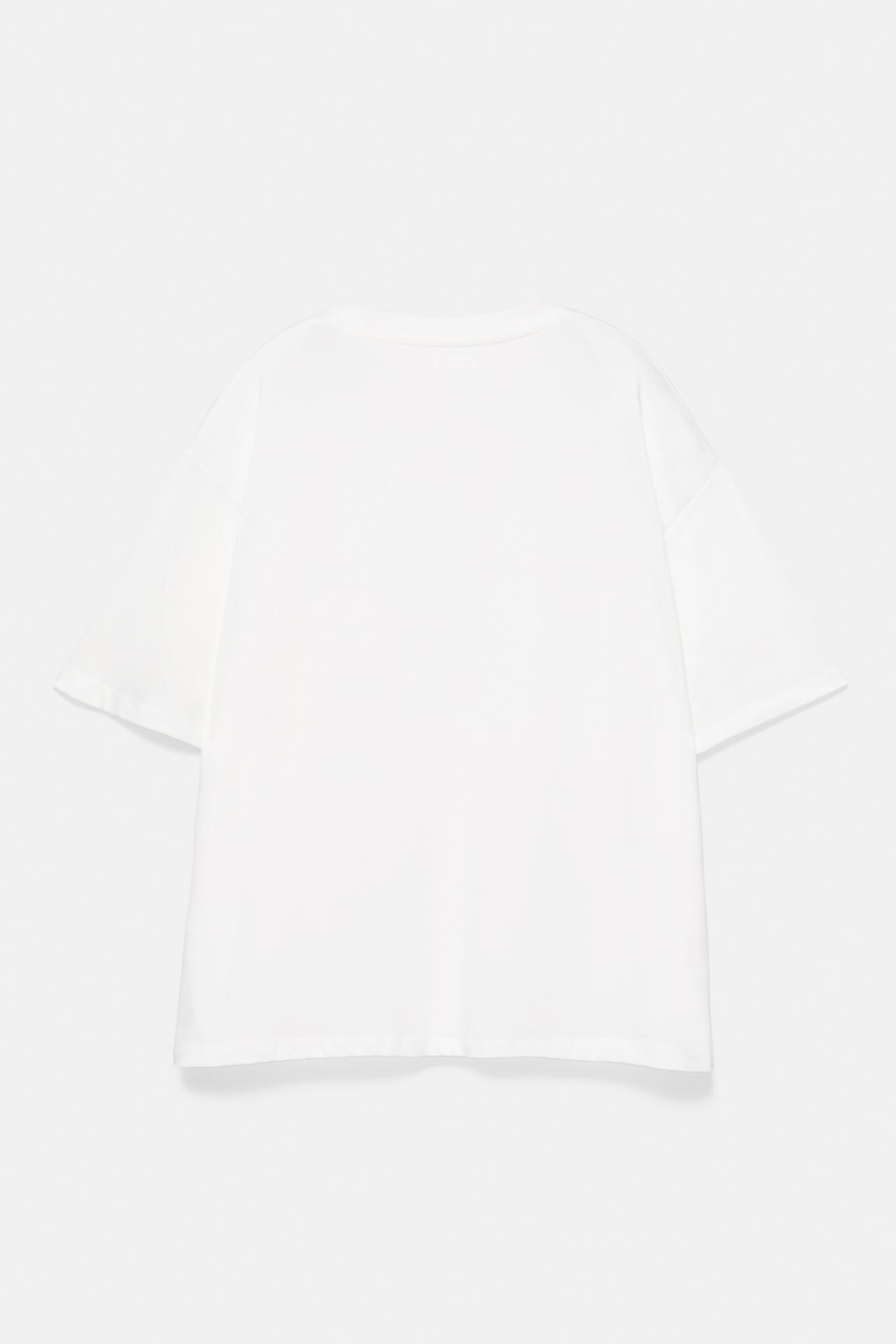 Regular dog graphic T-shirt — Ice