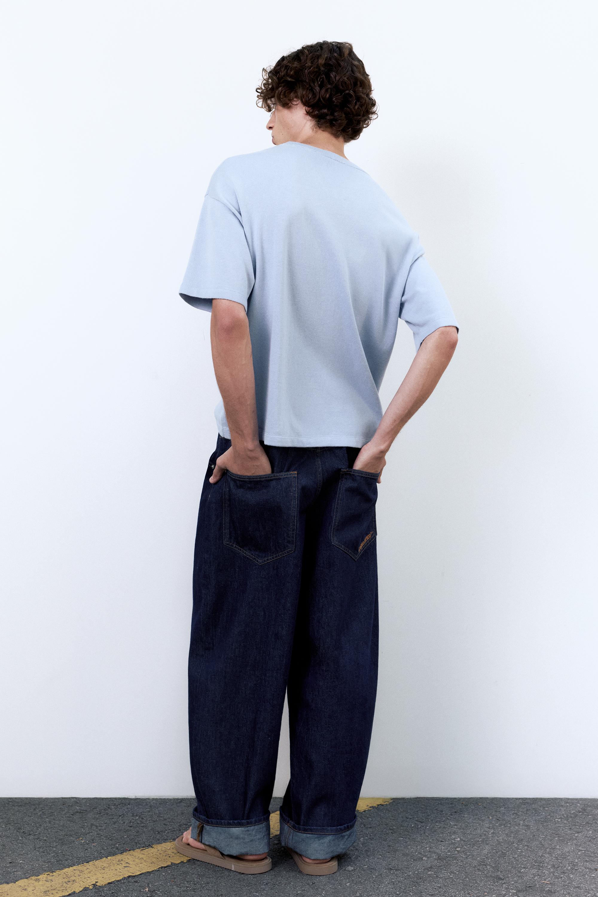 Nakışlı oversize Tişört - Görsel 6