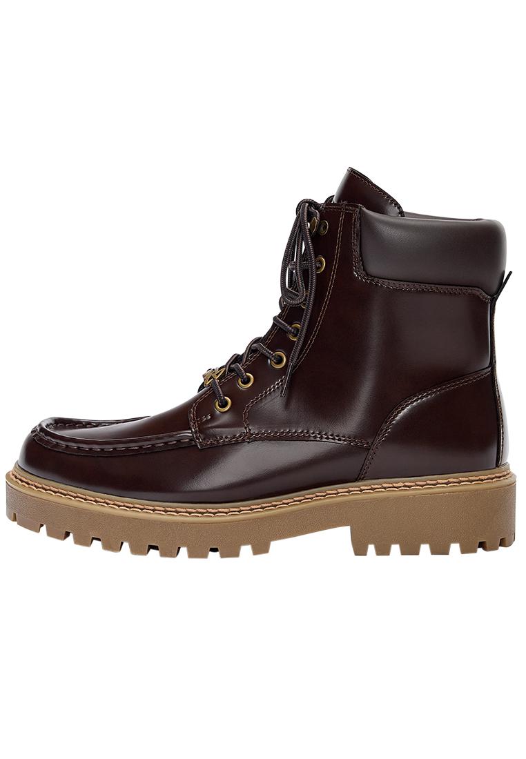 STWD lace-up boots — Brown