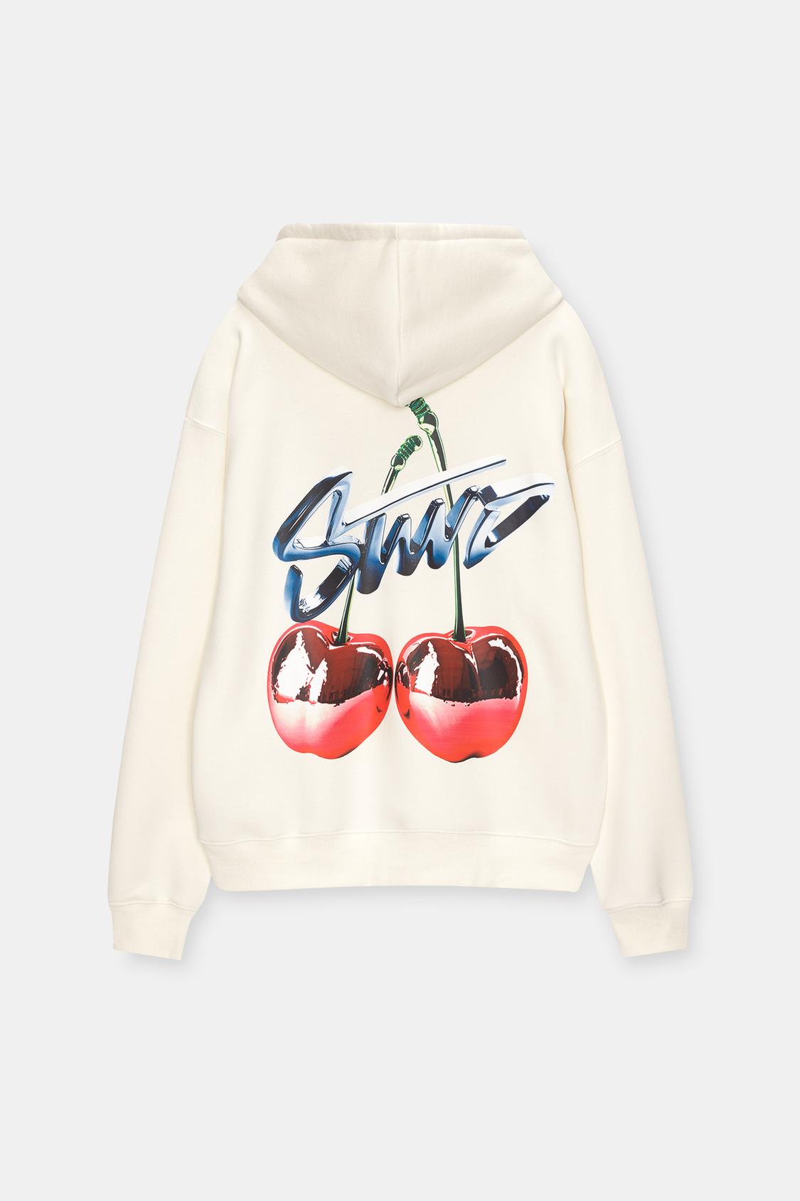 Cherry Hoodie Pull And Bear Graffiti Sweatshirt Marc Marquez Pull