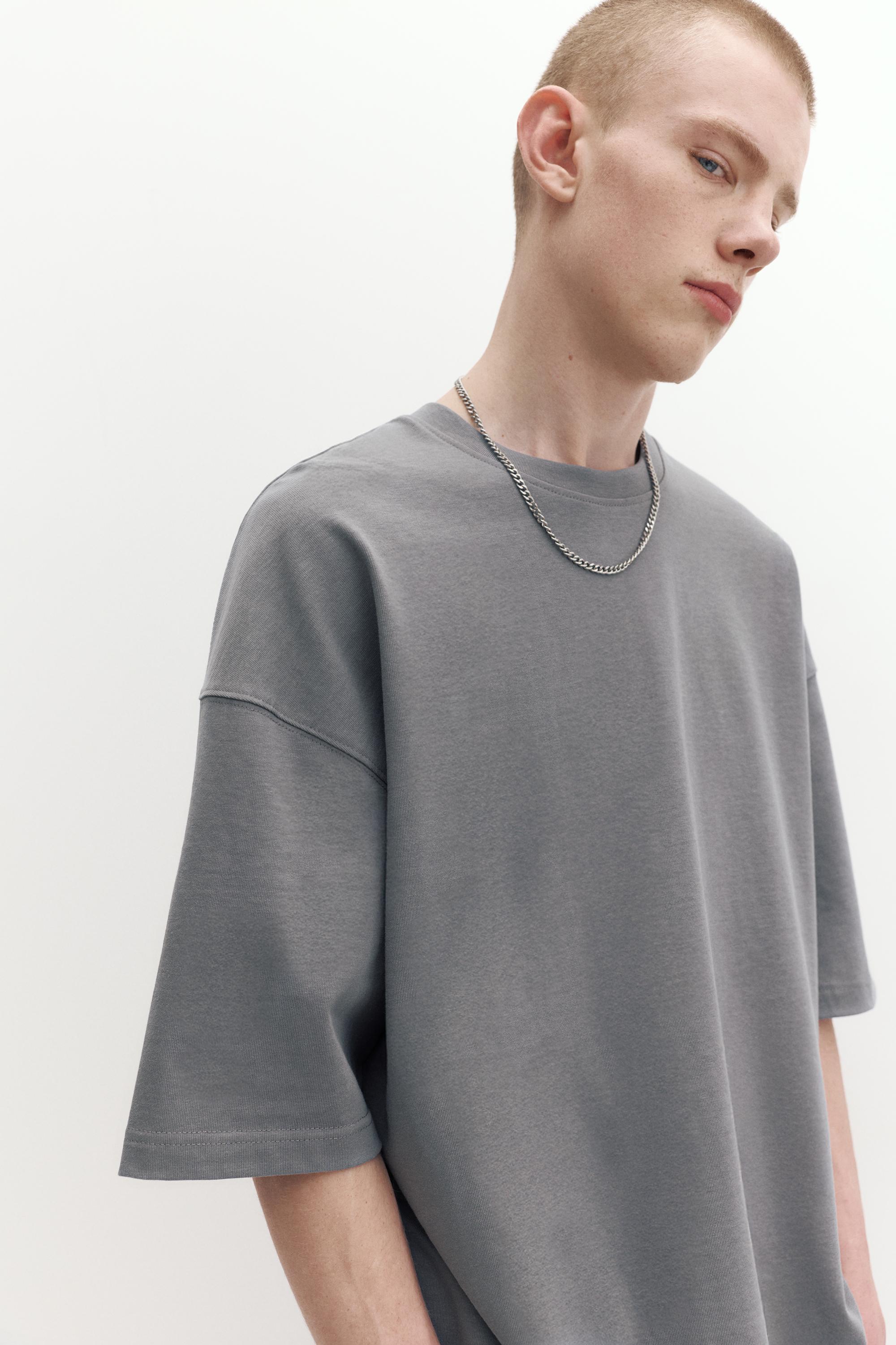 Loose fit T-shirt — Grey
