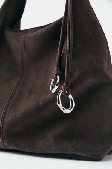 Embellished tote bag — Brown 4