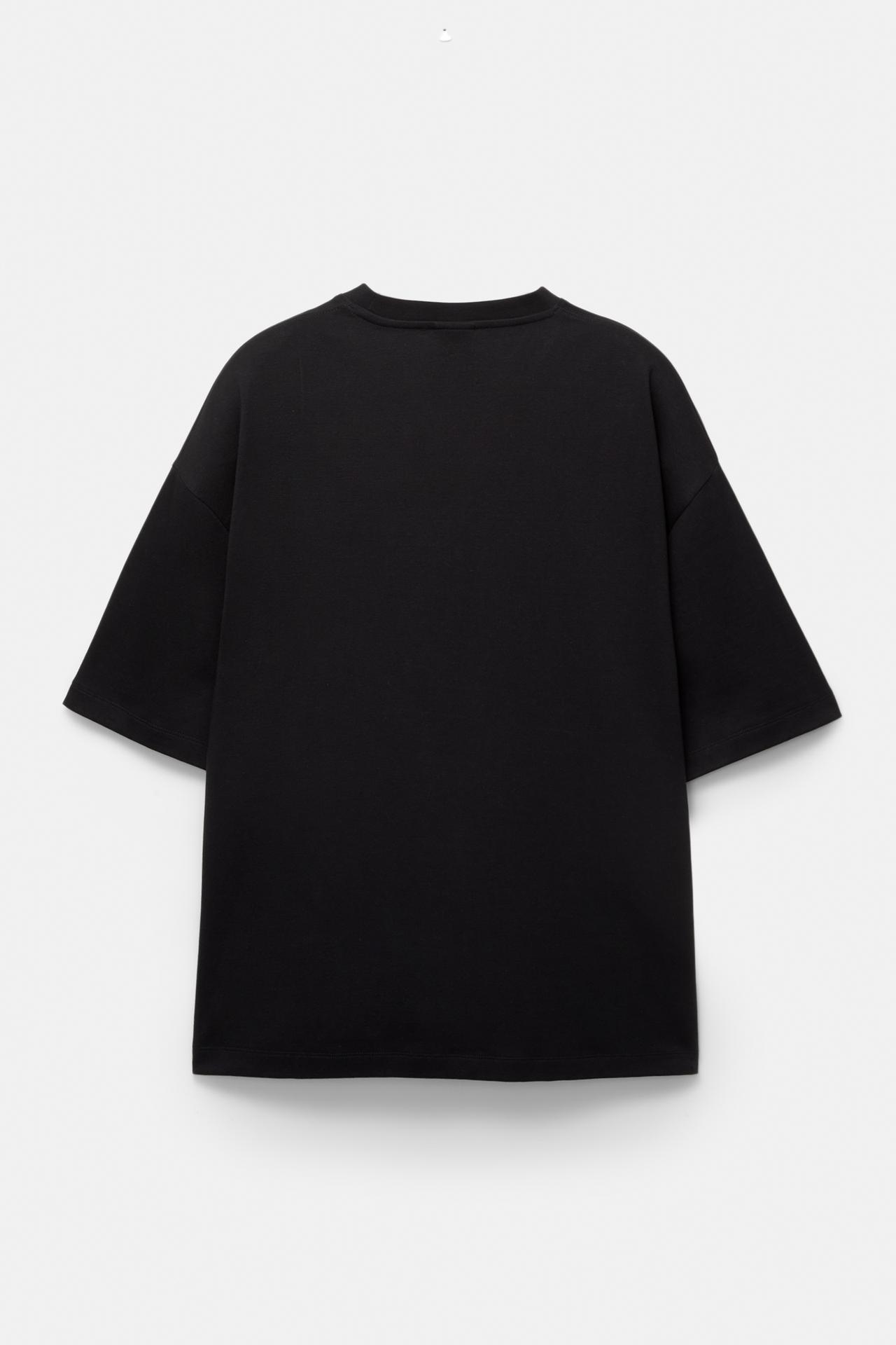 Boxy T-shirt — Black