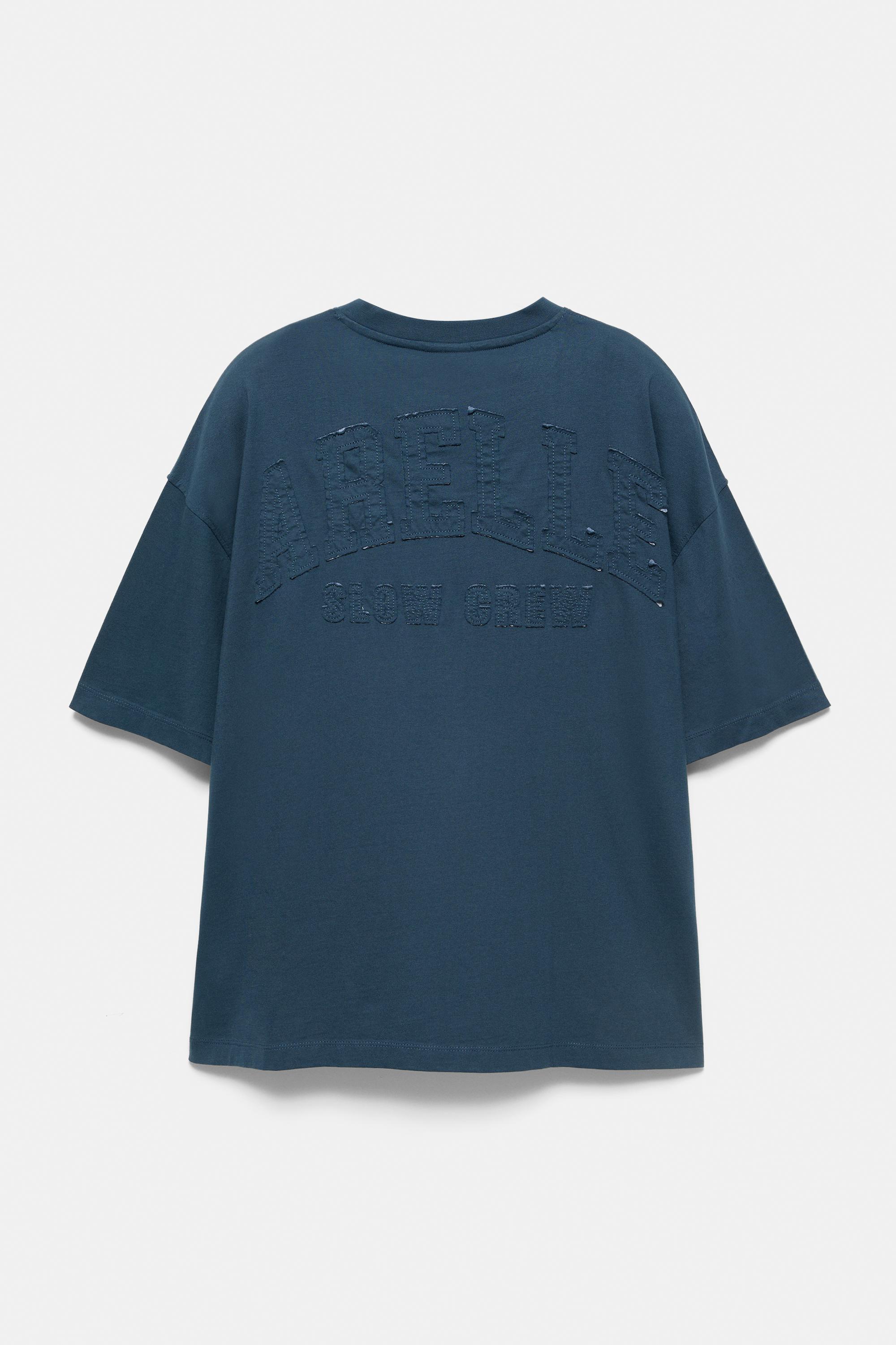 STWD patch T-shirt — Blue