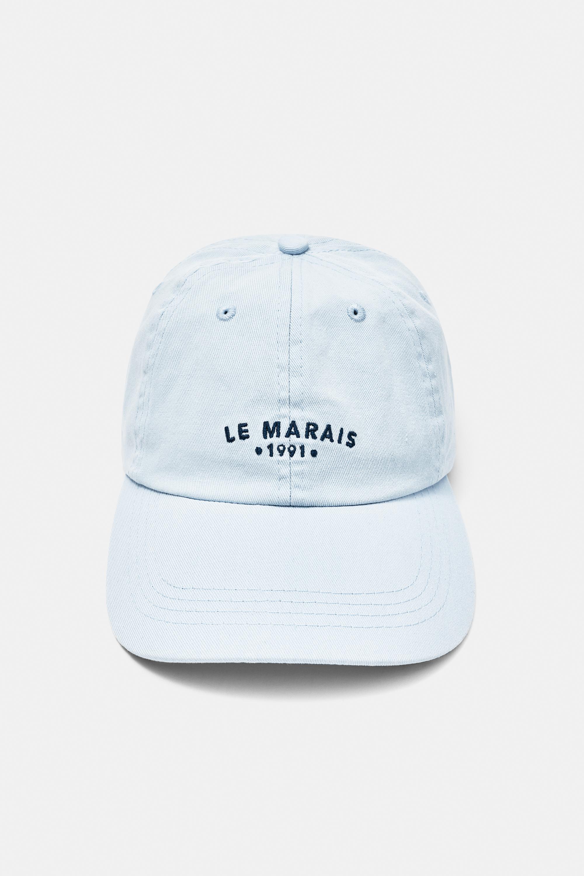 Le Marais cap — Pastel blue
