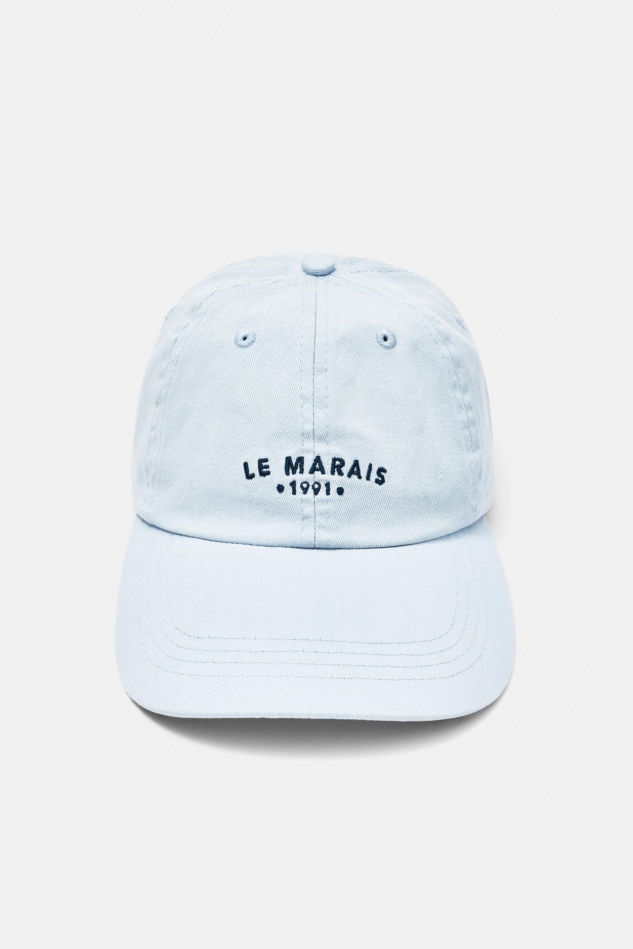 Le Marais cap — Pastel blue