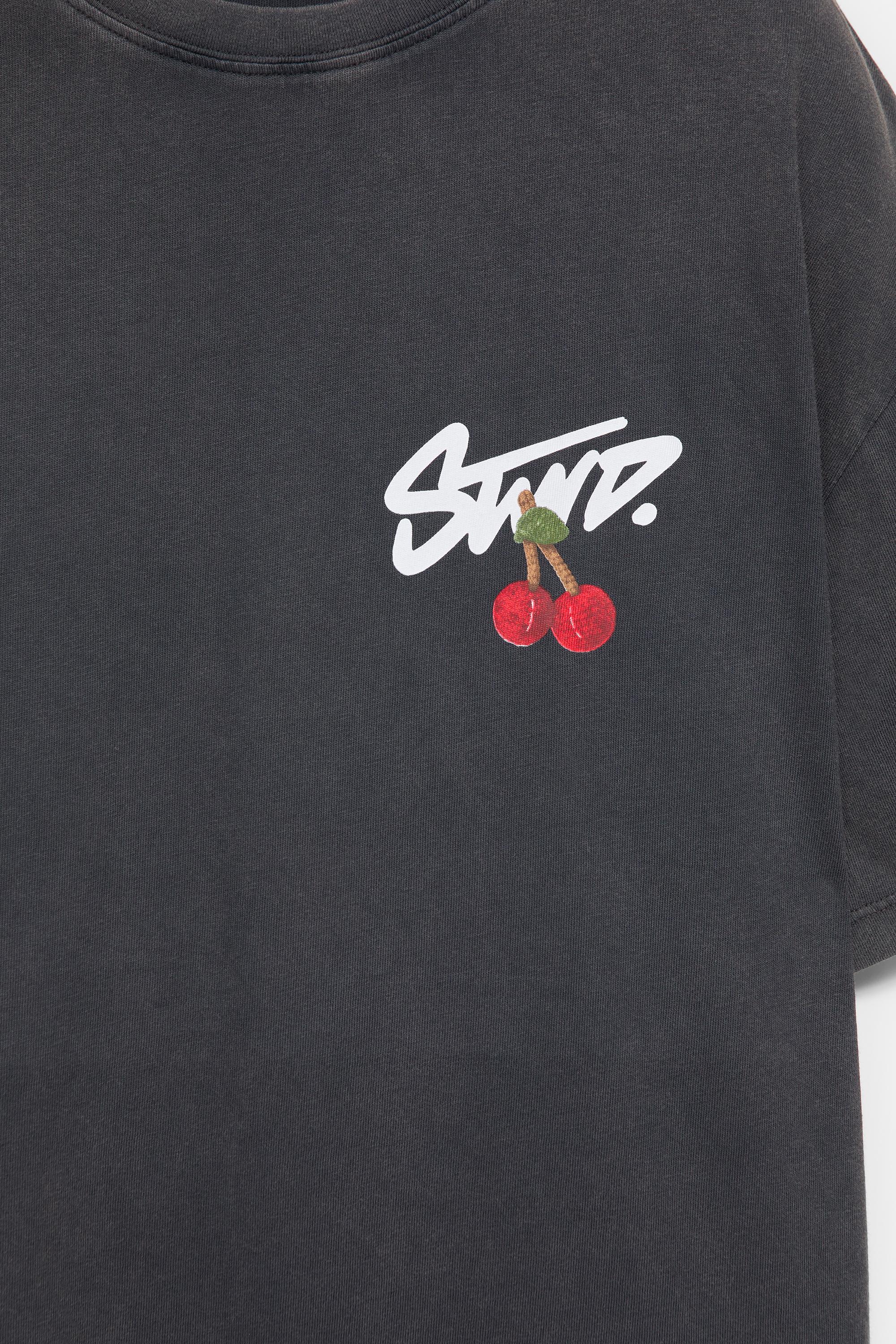 STWD graphic T-shirt — Grey
