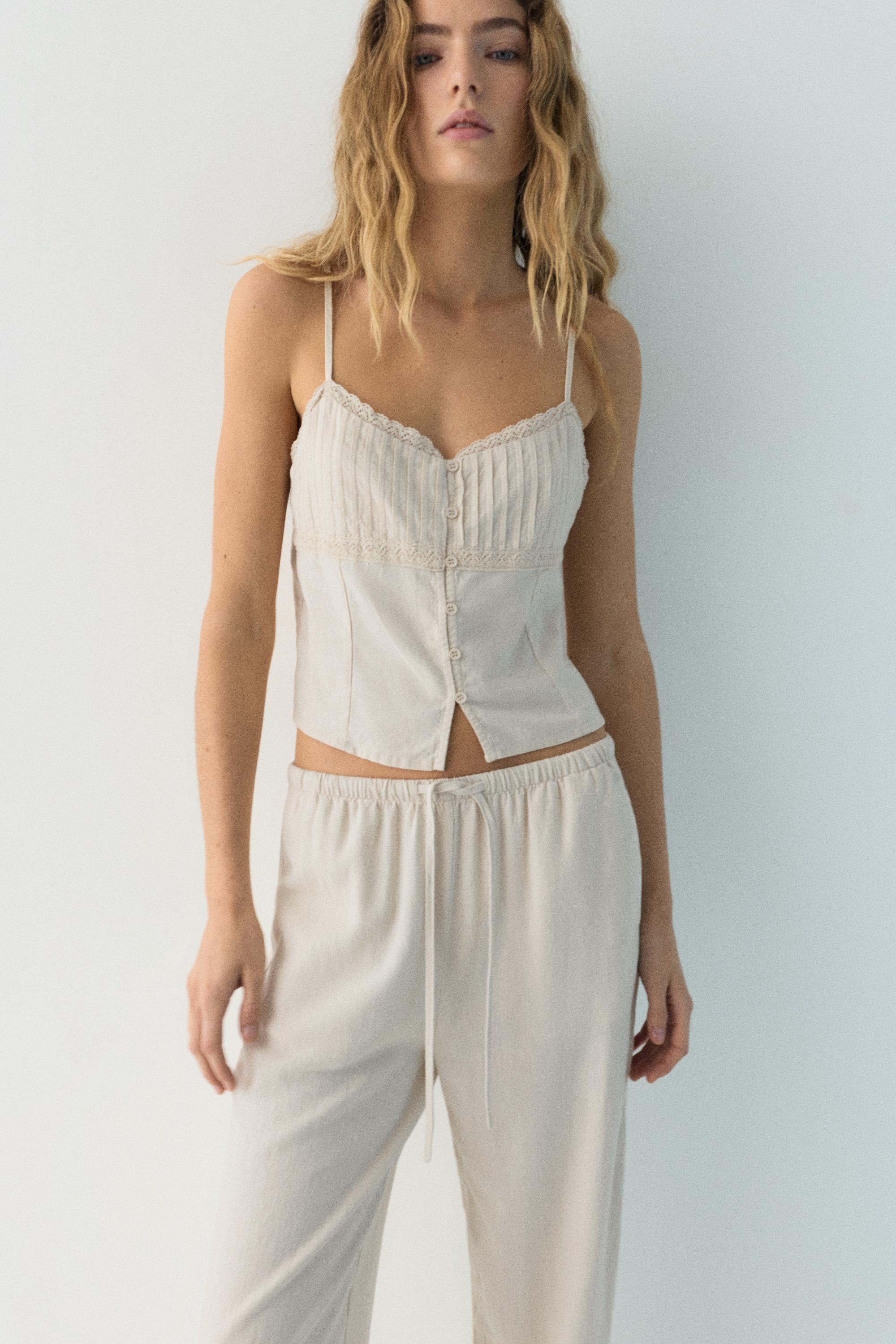 Keten jogger pantolon - Görsel 46