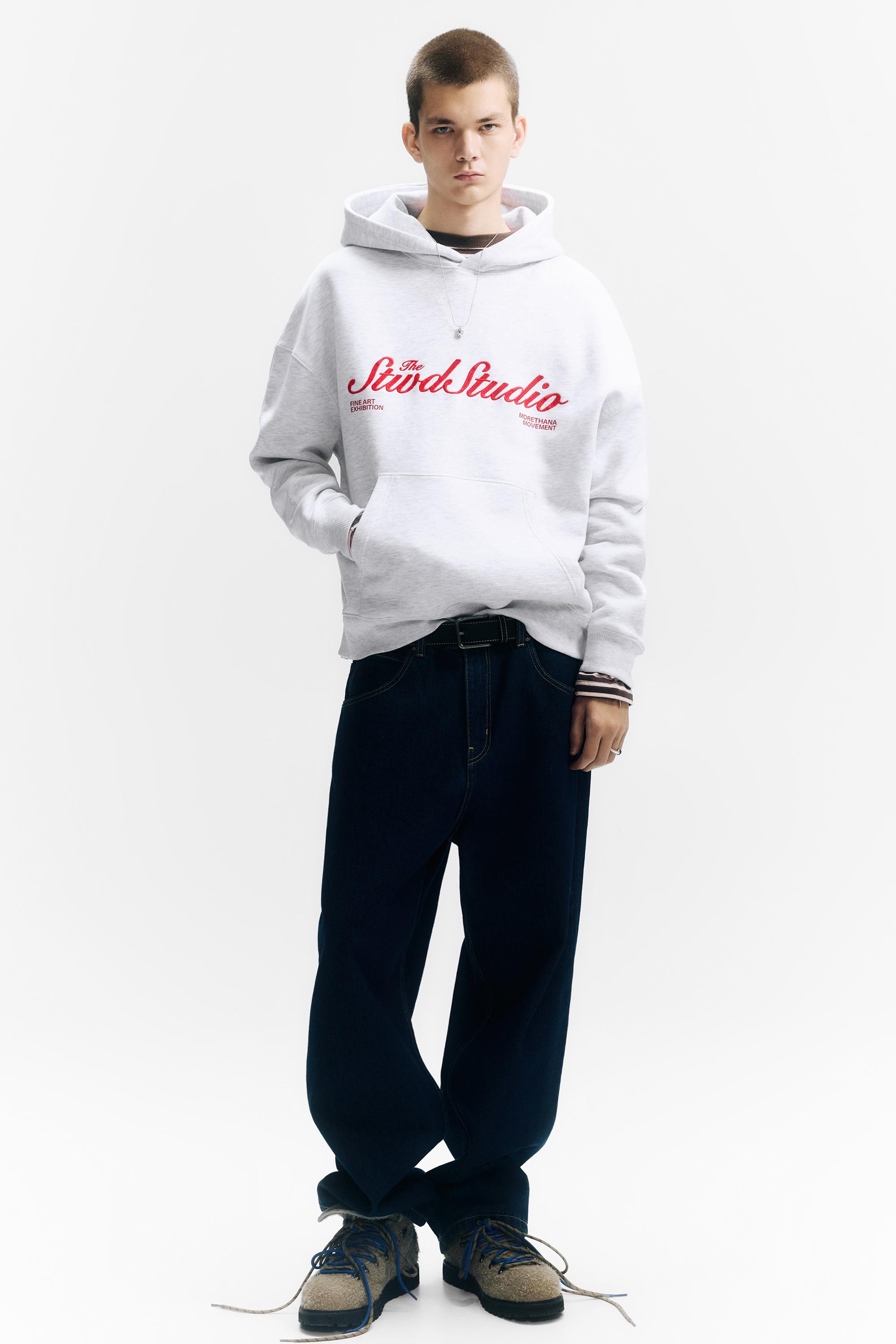 STWD Studio kapüşonlu sweatshirt - Görsel 14
