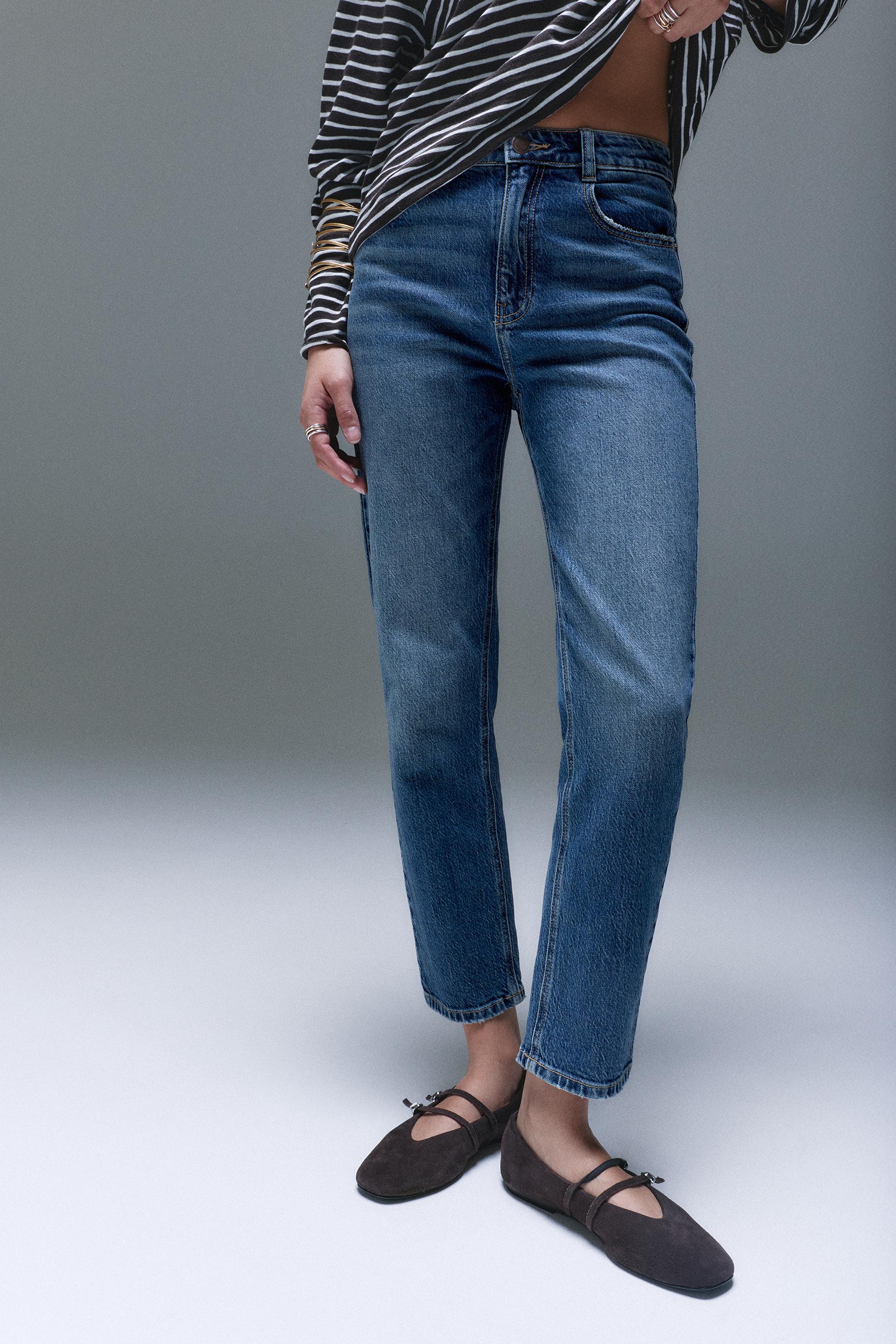 Slim fit comfort jeans — Medium blue