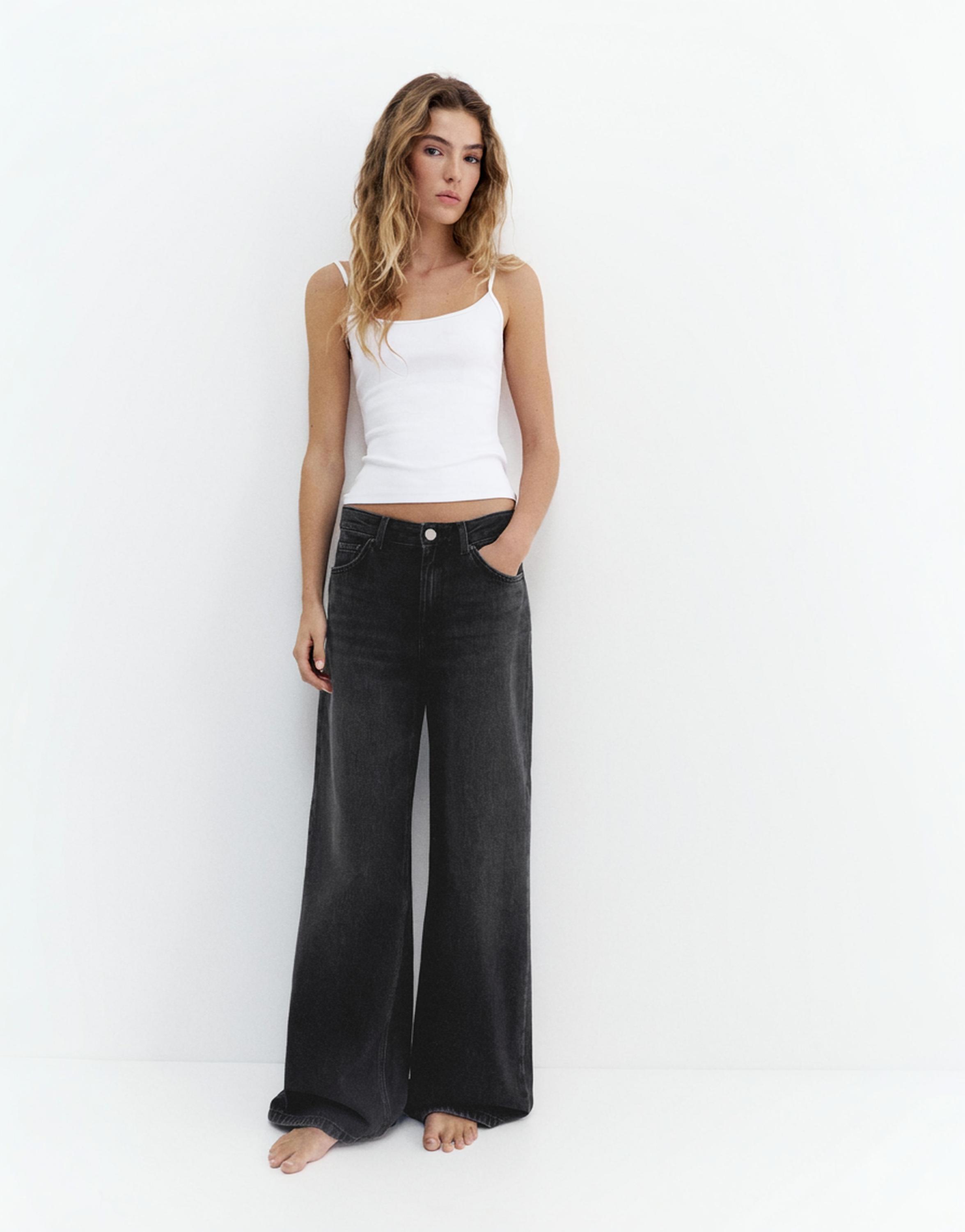 Oversize baggy jeans — Black