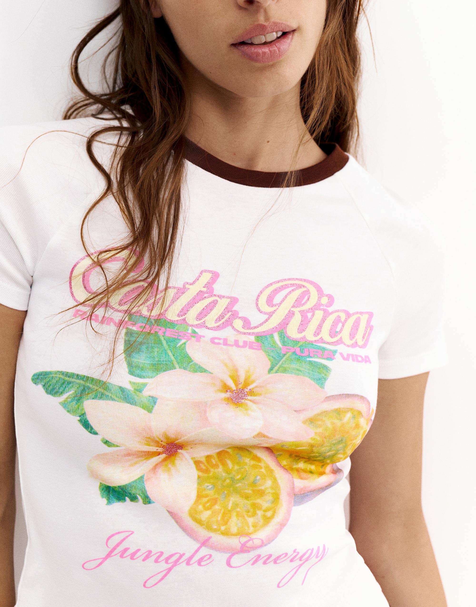 Costa Rica T-shirt — White