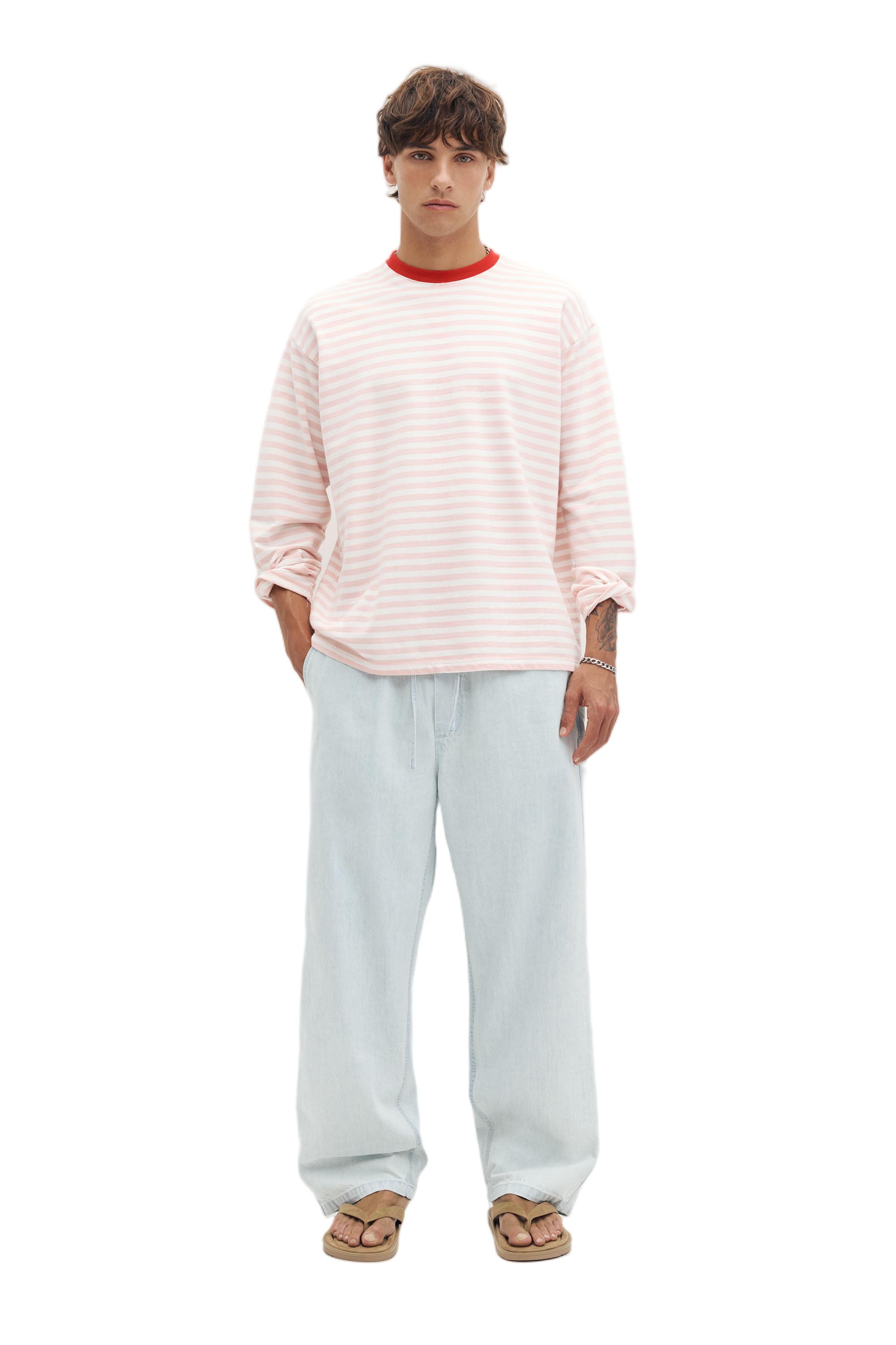 Denim joggers — Pale blue