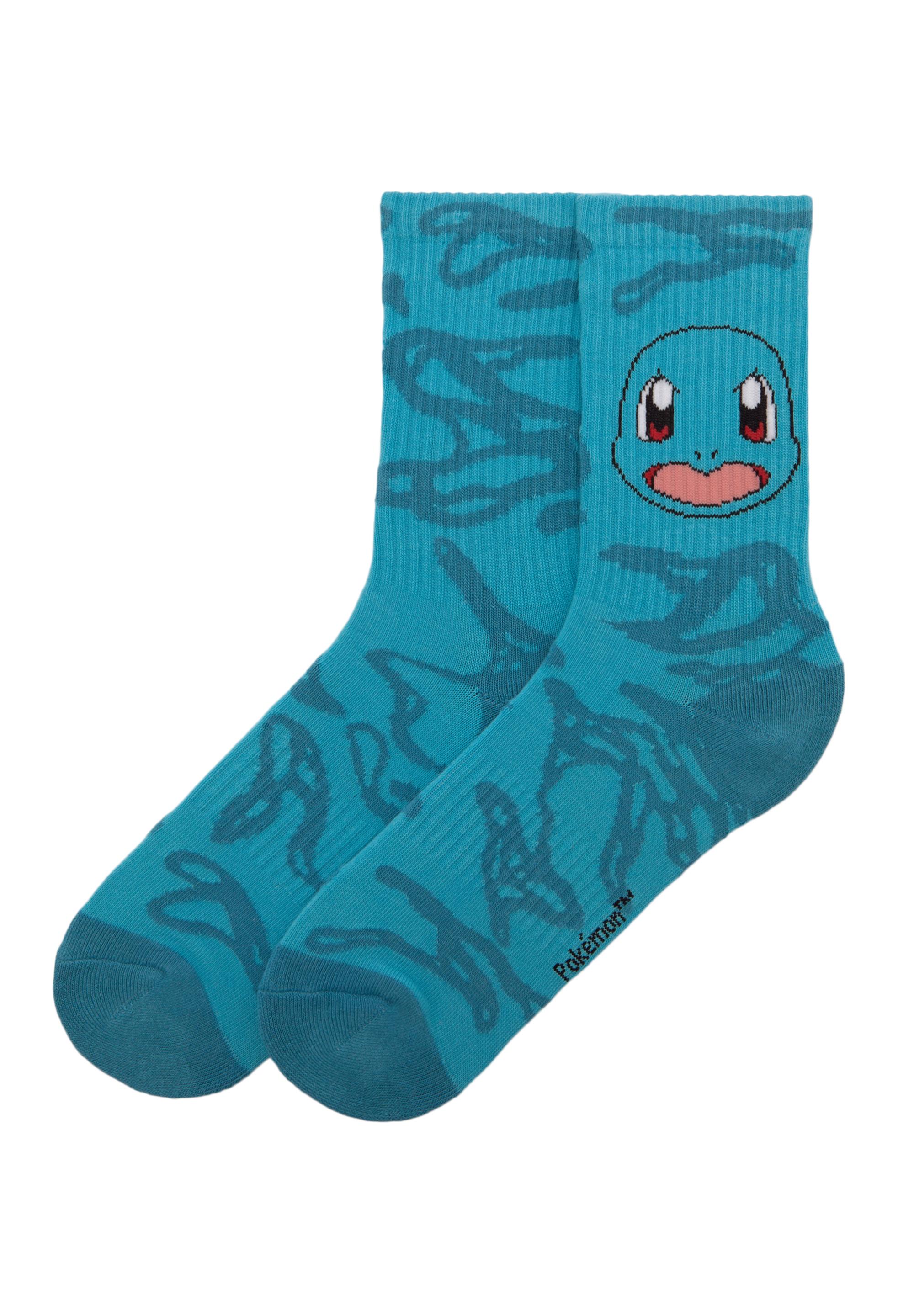Pokémon Squirtle Socks — Sky blue