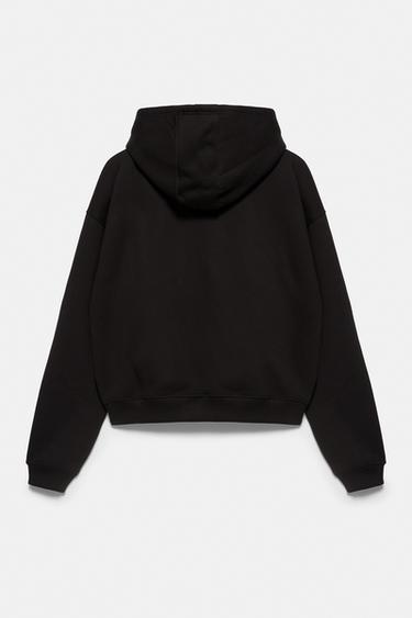 Zip-up hoodie — Black 6