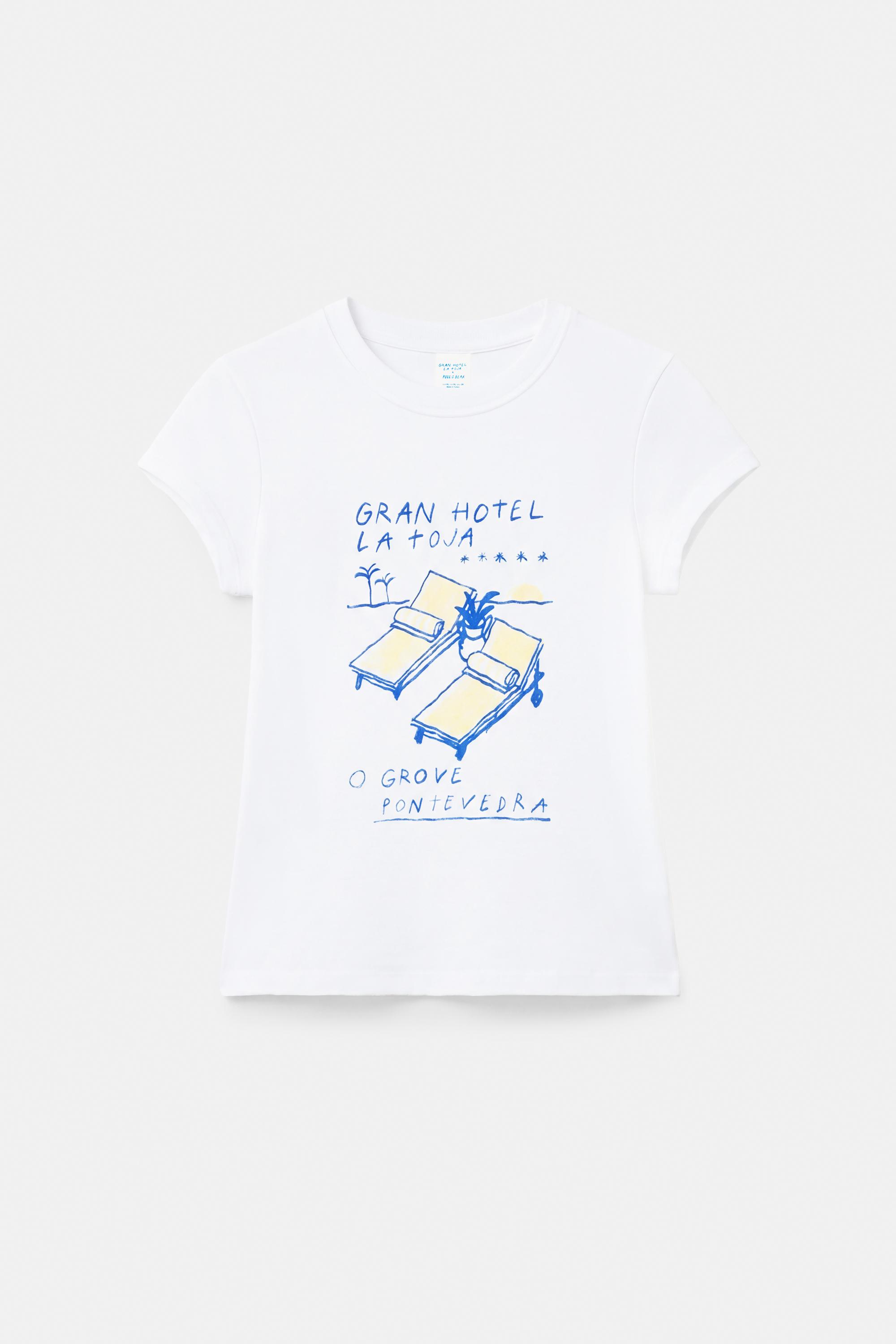 La Toja sun loungers T-shirt — Ice