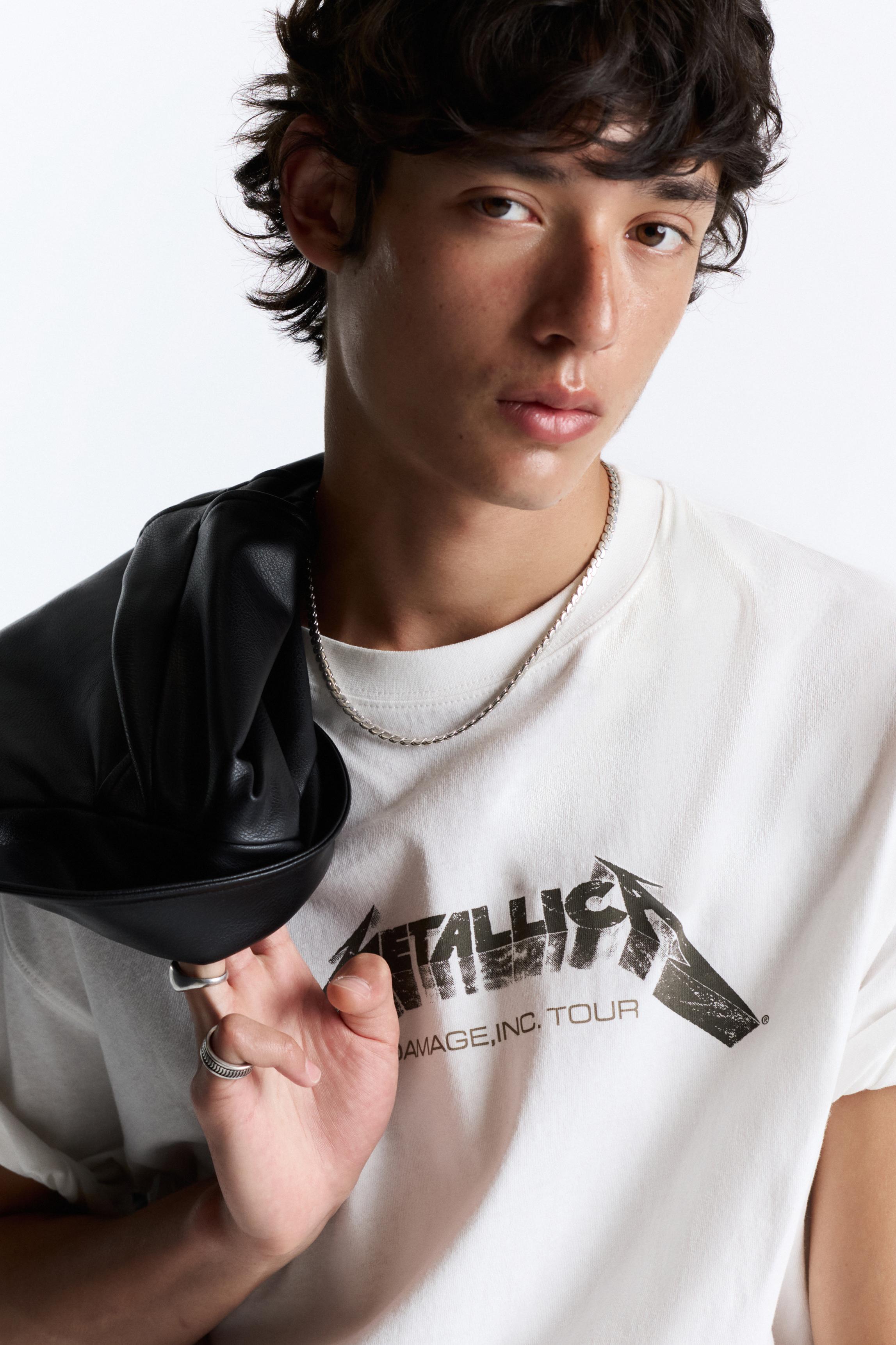 Metallica relaxed fit T-shirt — Off white