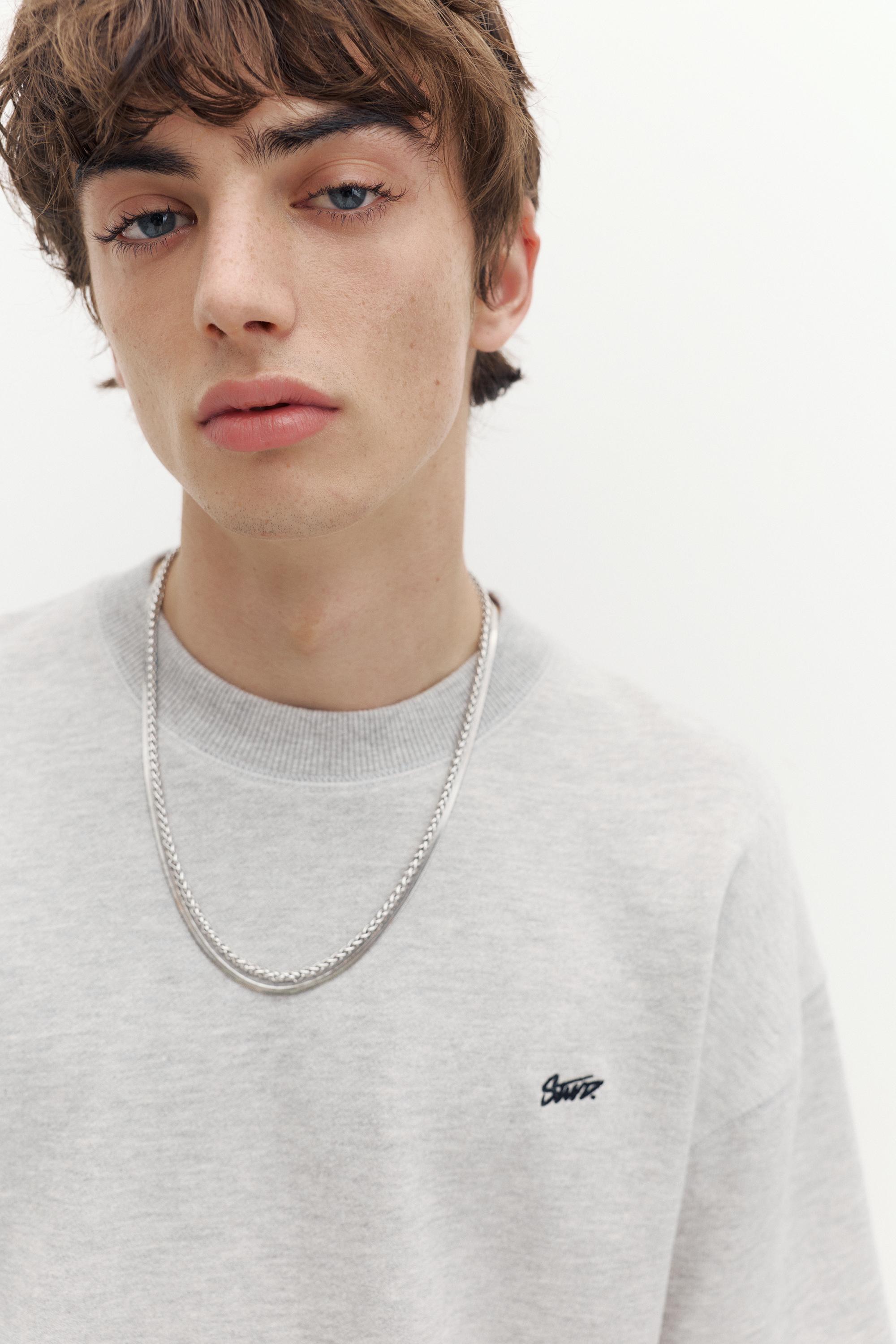 Kısa kollu logolu sweatshirt - Görsel 118