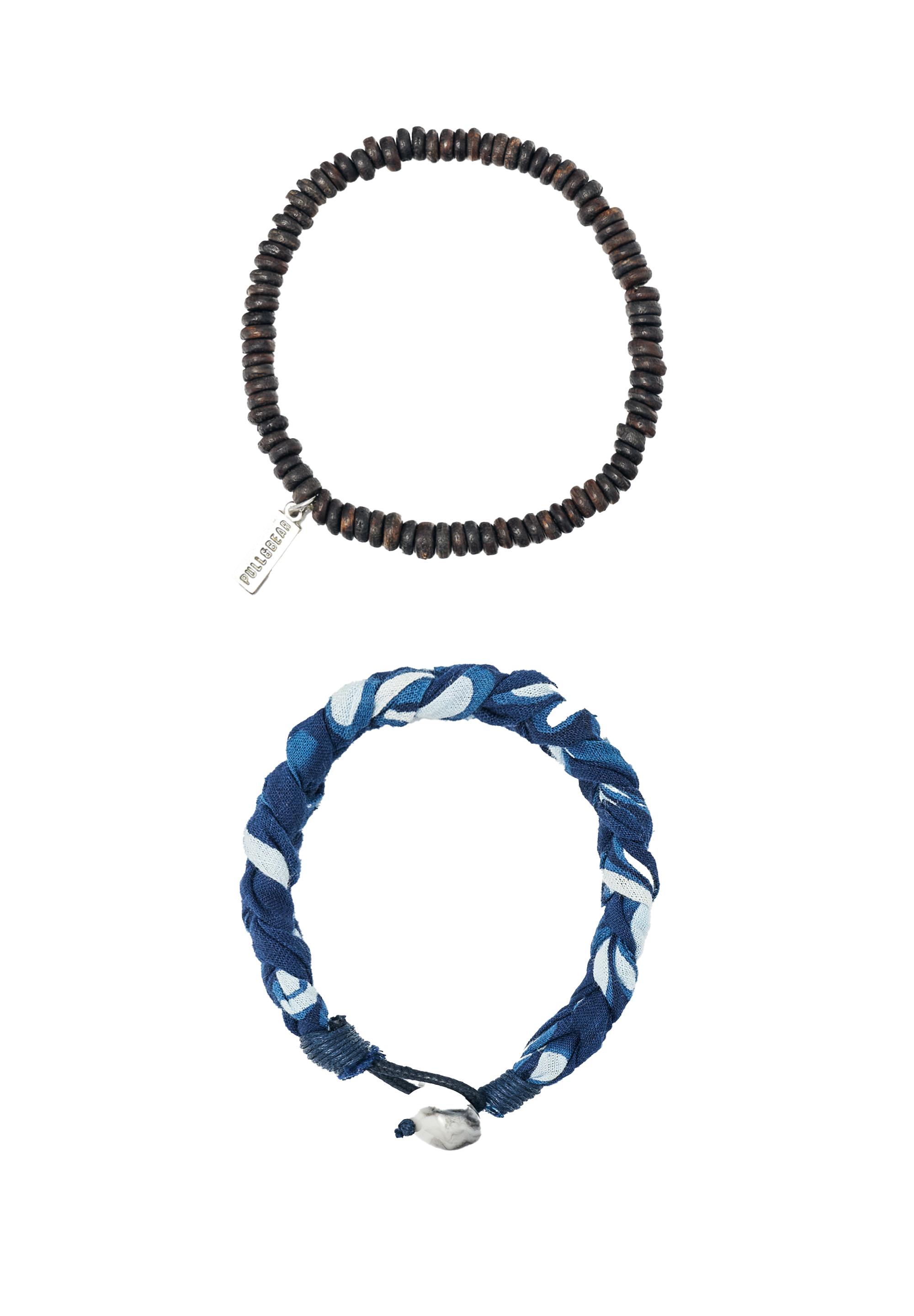 Pack of 2 bead and bandana bracelets — Others