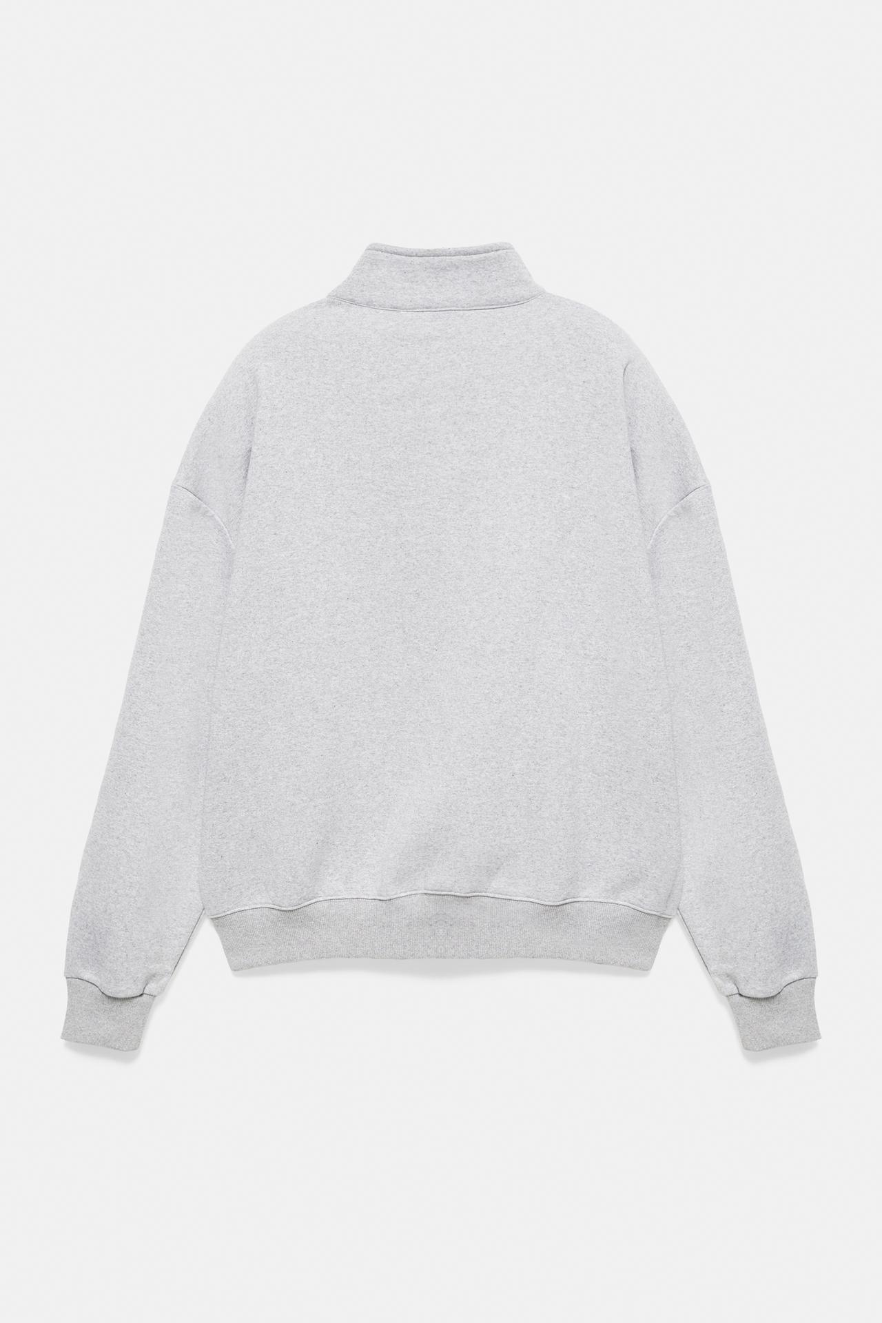 Disney x F1 quarter-zip sweatshirt — Pale marl