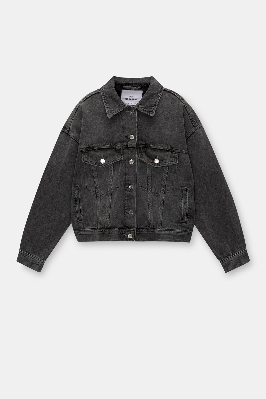 Basic-Jeansjacke - PULL&BEAR 