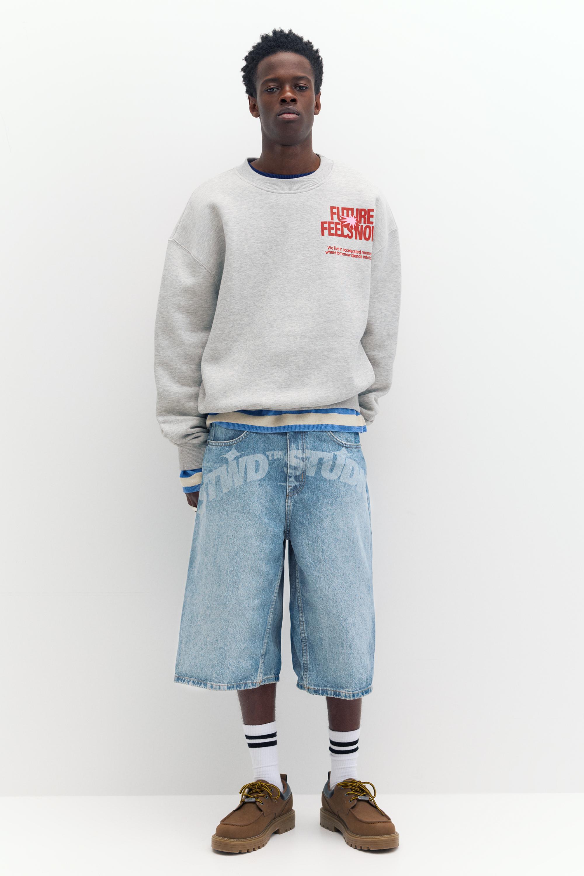 STWD süper baggy jorts - Görsel 20