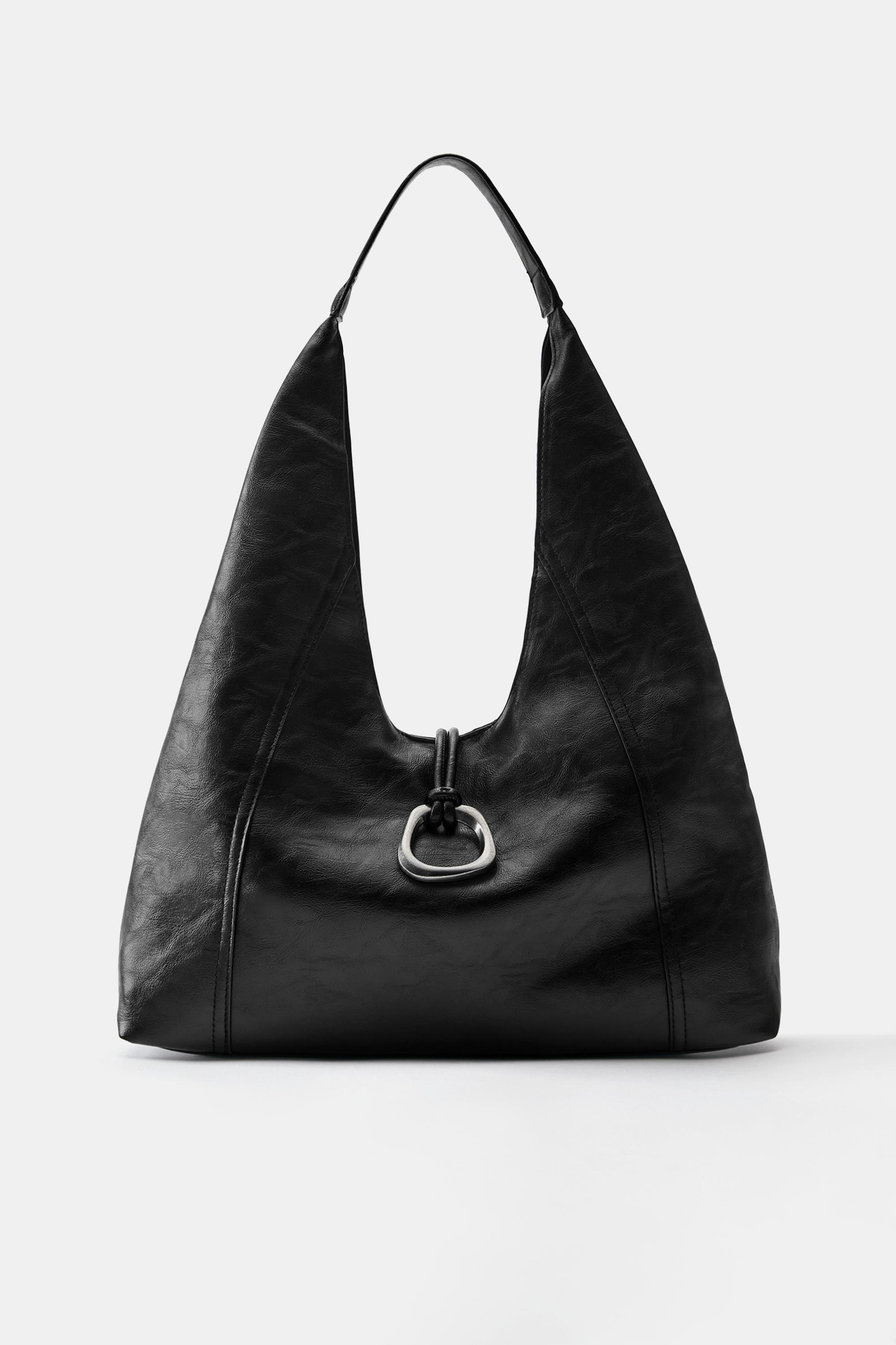 Ring tote bag — Black