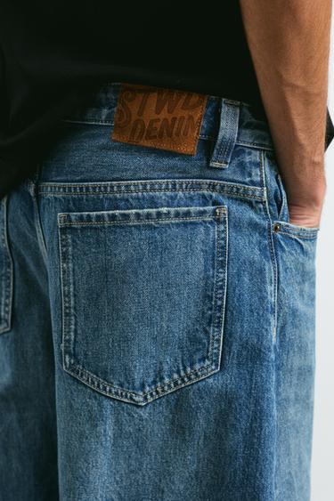 Baggy balloon jeans — Medium blue 4